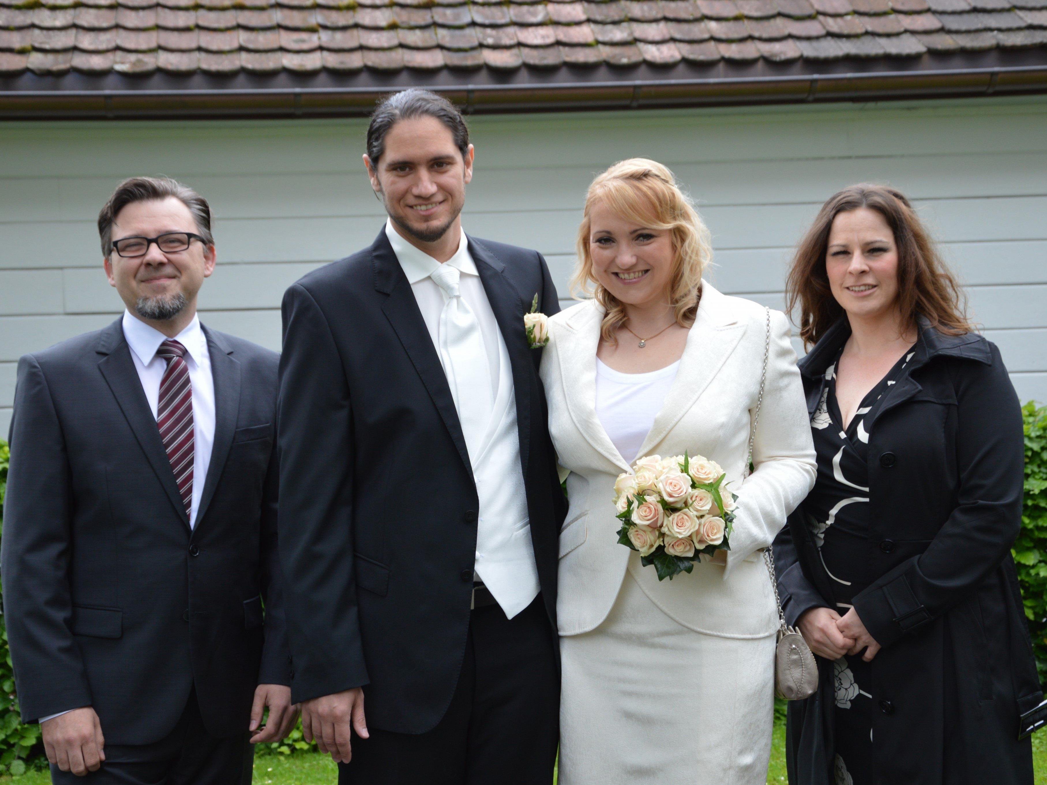 Stefanie Walch und Gregor Gassner haben geheiratet
