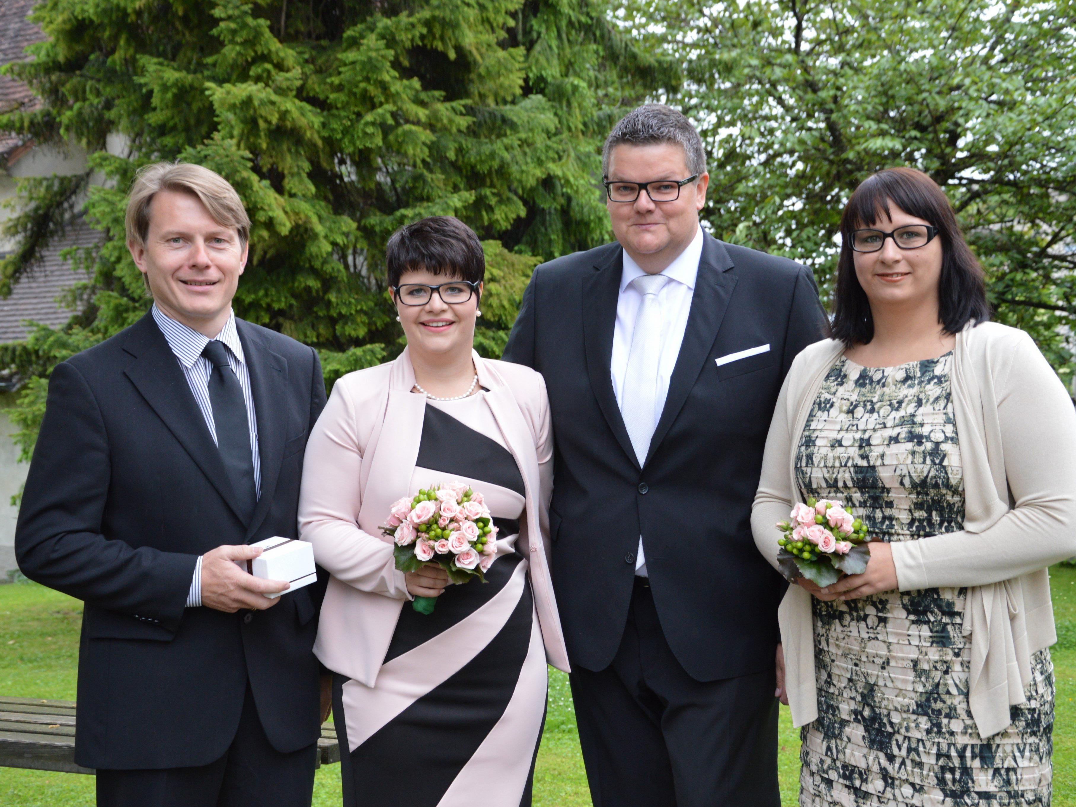 Claudia Brotzge und Andreas Wolf haben geheiratet