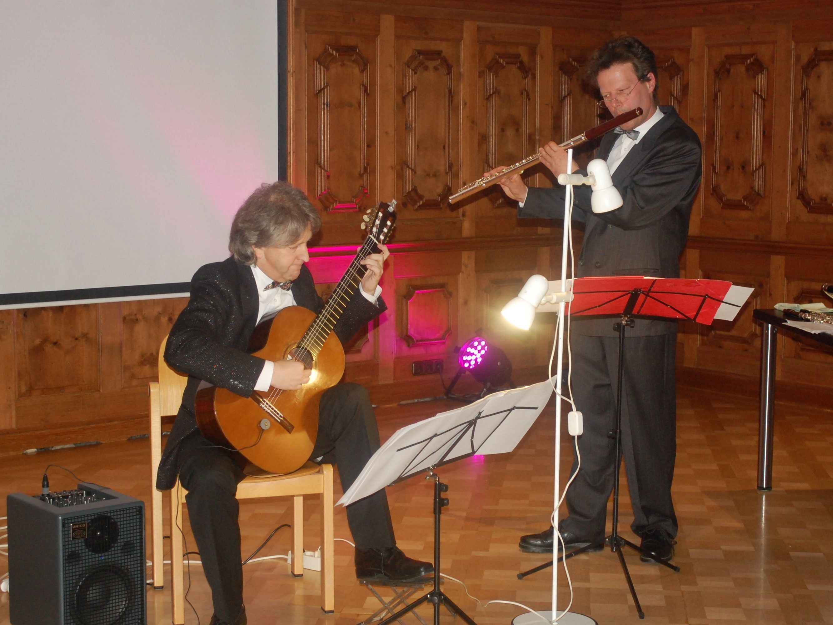 Das Duo „Flutar“ begeisterte mit dem Konzert „Danzas Argentinas“. Das Duo „Flutar“ begeisterte mit dem Konzert „Danzas Argentinas“.