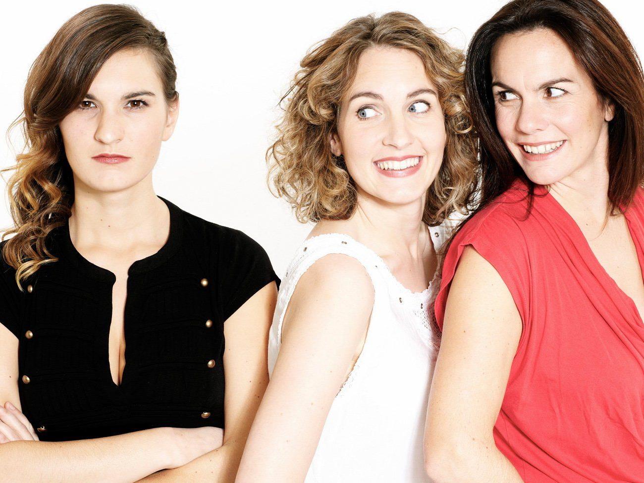 Die drei steirischen Schwester "Dornrosen" am kommenden Donnerstag, 21.Mai auf der Kulturbühne Schruns