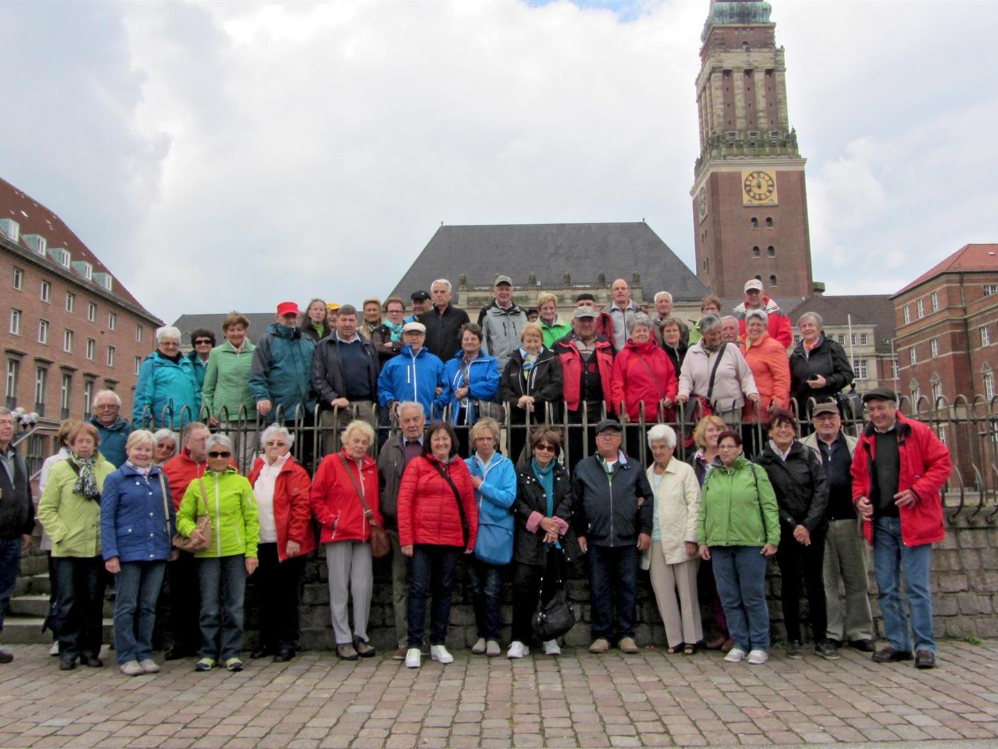 Die Reisegruppe der Naturfreunde in Schleswig-Holstein