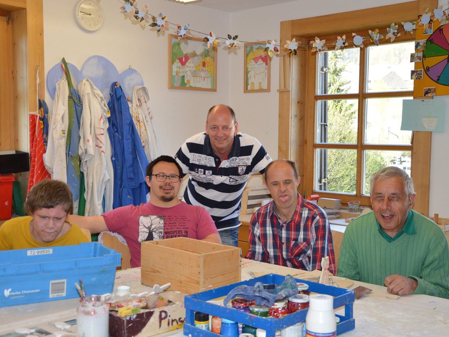 Oliver Hammerle ein engagierter Praktikant in der Werkstätte Montafon der Caritas. Oliver Hammerle ein engagierter Praktikant in der Werkstätte Montafon der Caritas.