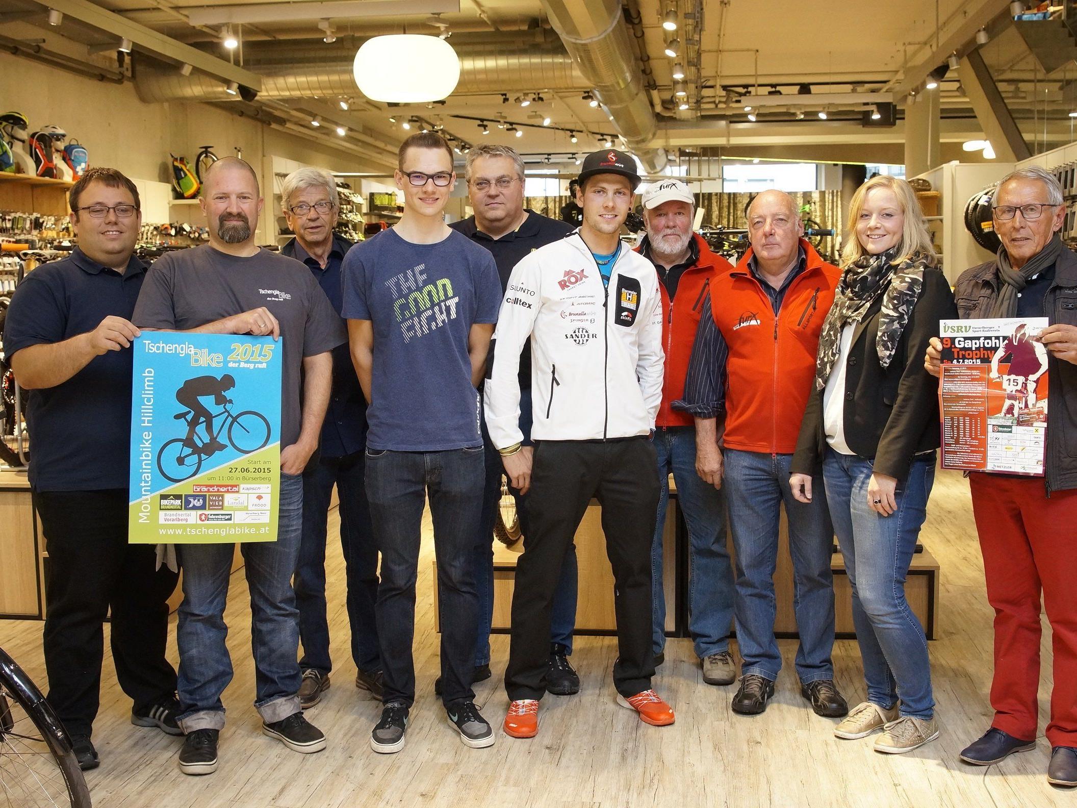 Mountainbike-Cup wurde in Dornbirn vorgestellt