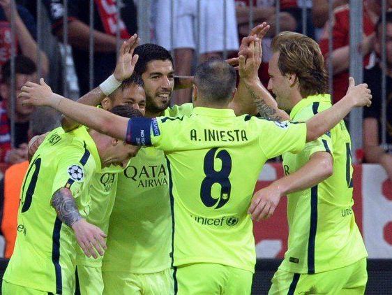Barcelona konnte trotz der heutigen Niederlage jubeln. Barcelona konnte trotz der heutigen Niederlage jubeln.