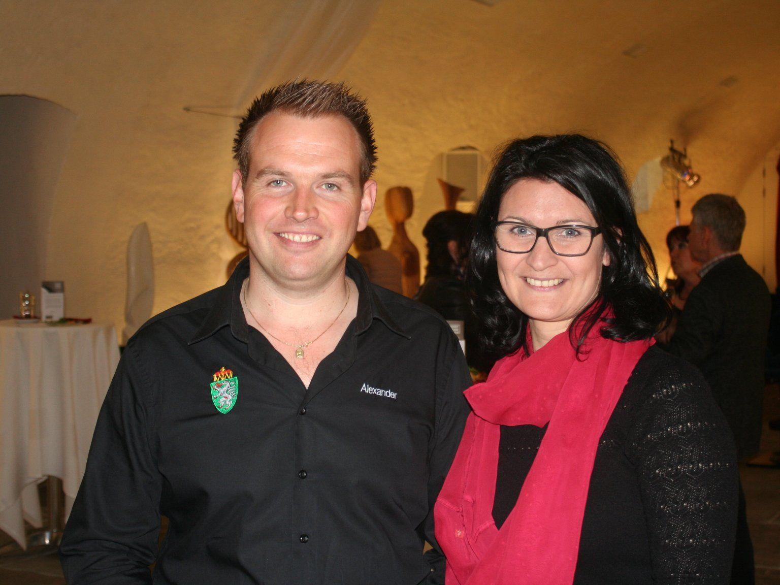 Alexander Trinker und Karin Peer