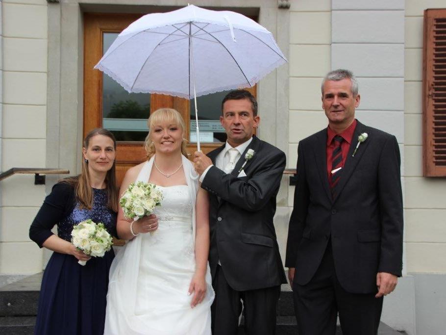 Markus Knünz und Katja Dürr feierten am 15.5. ihre Hochzeit.
