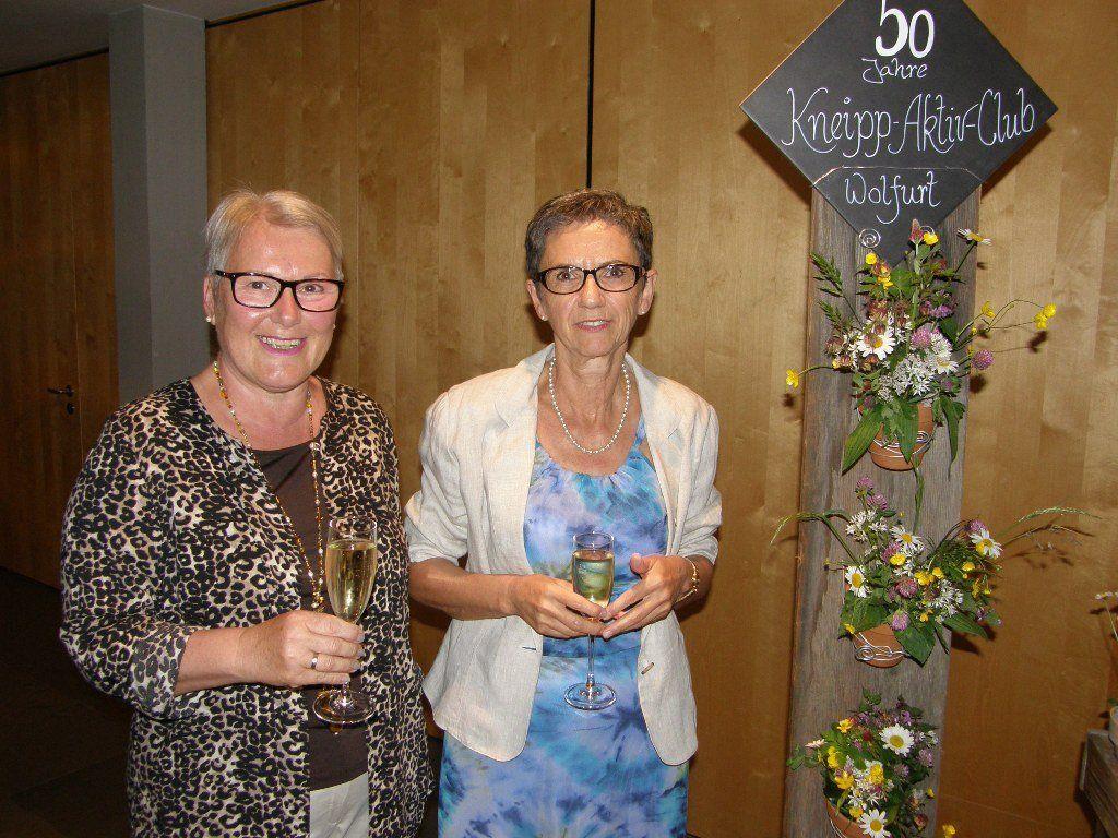 Imke Köb und Ingrid Natter empfingen rund 300 Gäste