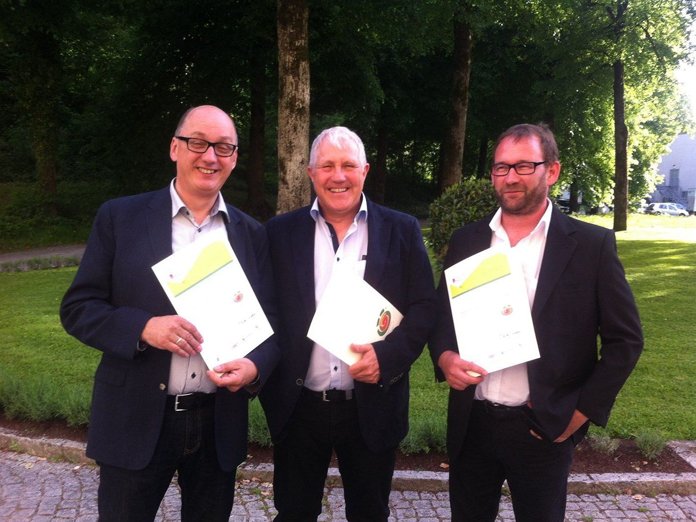 v. l. n. r.: Wolfgang Berchtel (SeneCura Hohenems), Gerhard Sinz (SeneCura Lauterach), Bernd Vonbrühl (SeneCura Bludenz) v. l. n. r.: Wolfgang Berchtel (SeneCura Hohenems), Gerhard Sinz (SeneCura Lauterach), Bernd Vonbrühl (SeneCura Bludenz)