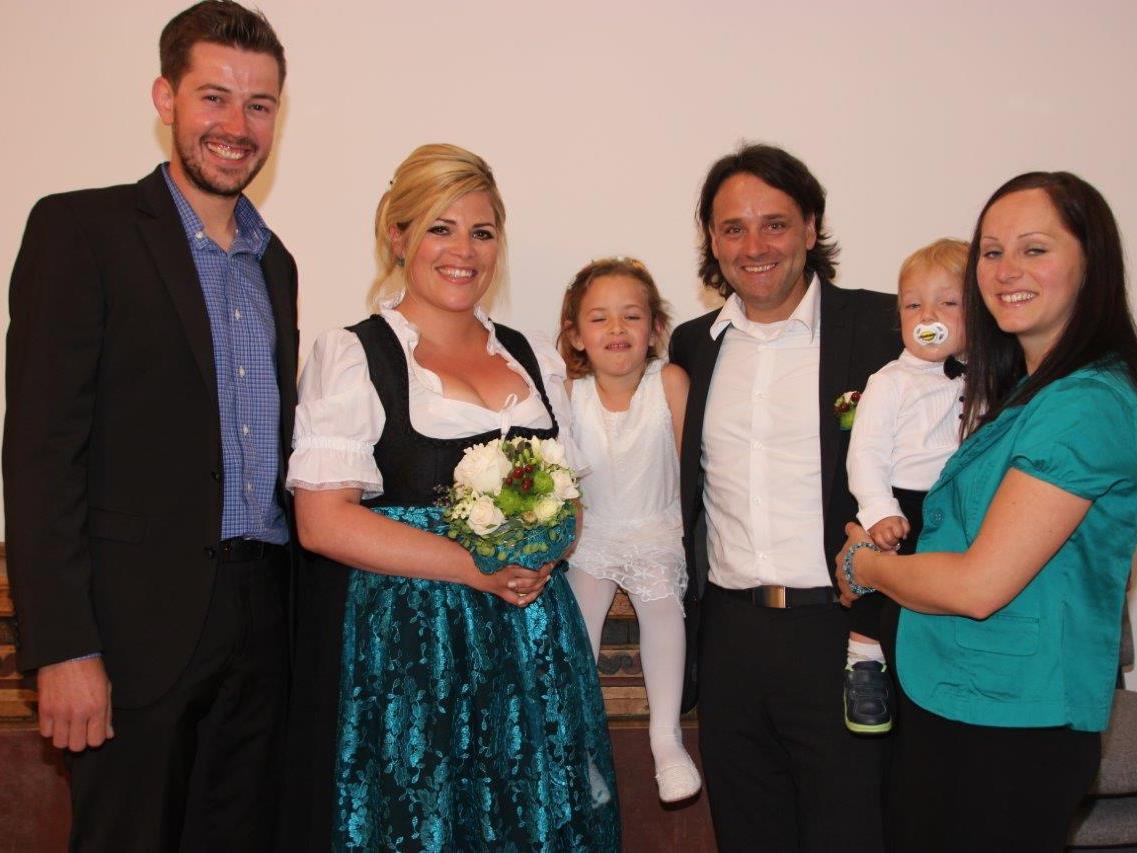 Tanja Müller und Bürgermeister Thomas Zudrell haben am 15.5. geheiratet