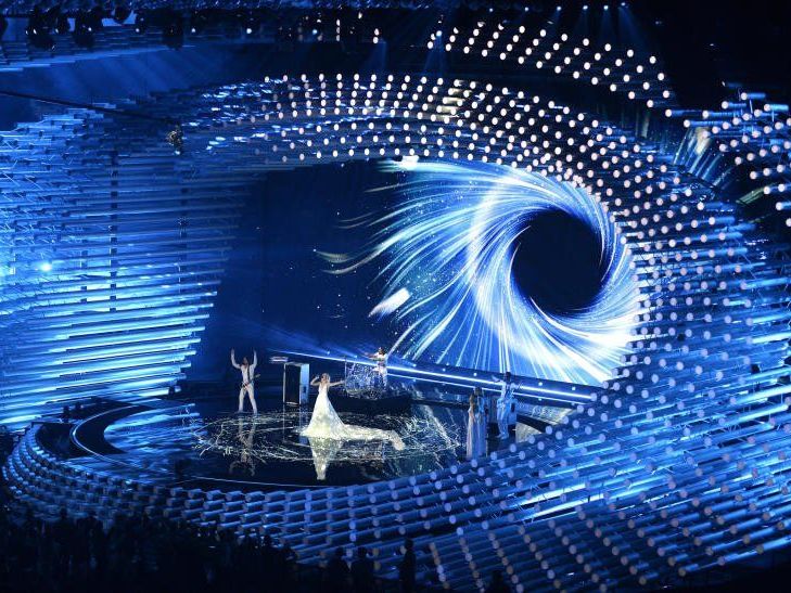 Sieht schon mal alles ganz gut aus auf der ESC-Bühne. Sieht schon mal alles ganz gut aus auf der ESC-Bühne.