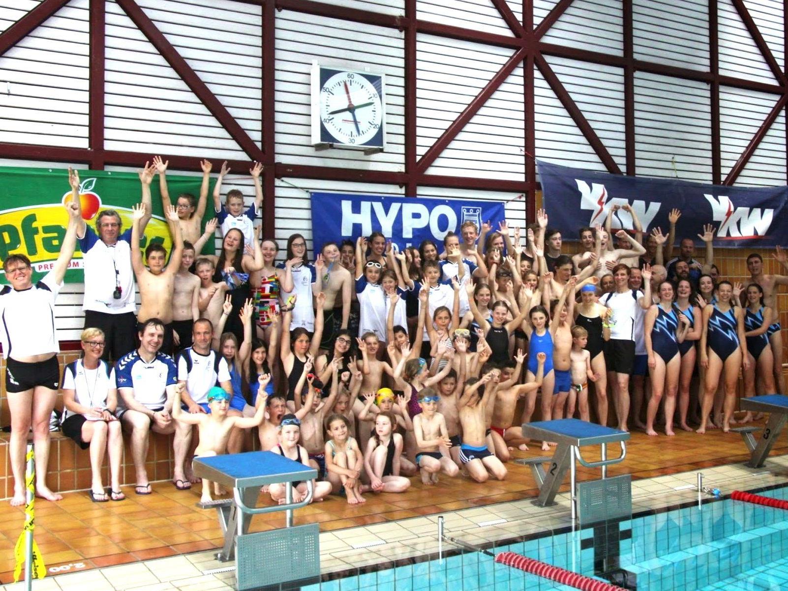Große Begeisterung bei den Vereinsmeisterschaften von SCB und Pelikan Bregenz Wasserball