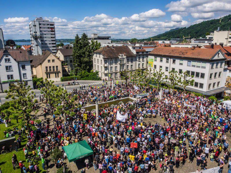 Beim „March Against Monsanto“ rechnen die Veranstalter am Samstag wieder mit mehreren Tausend DemonstrantInnen in der Vorarlberger Landeshauptstadt
