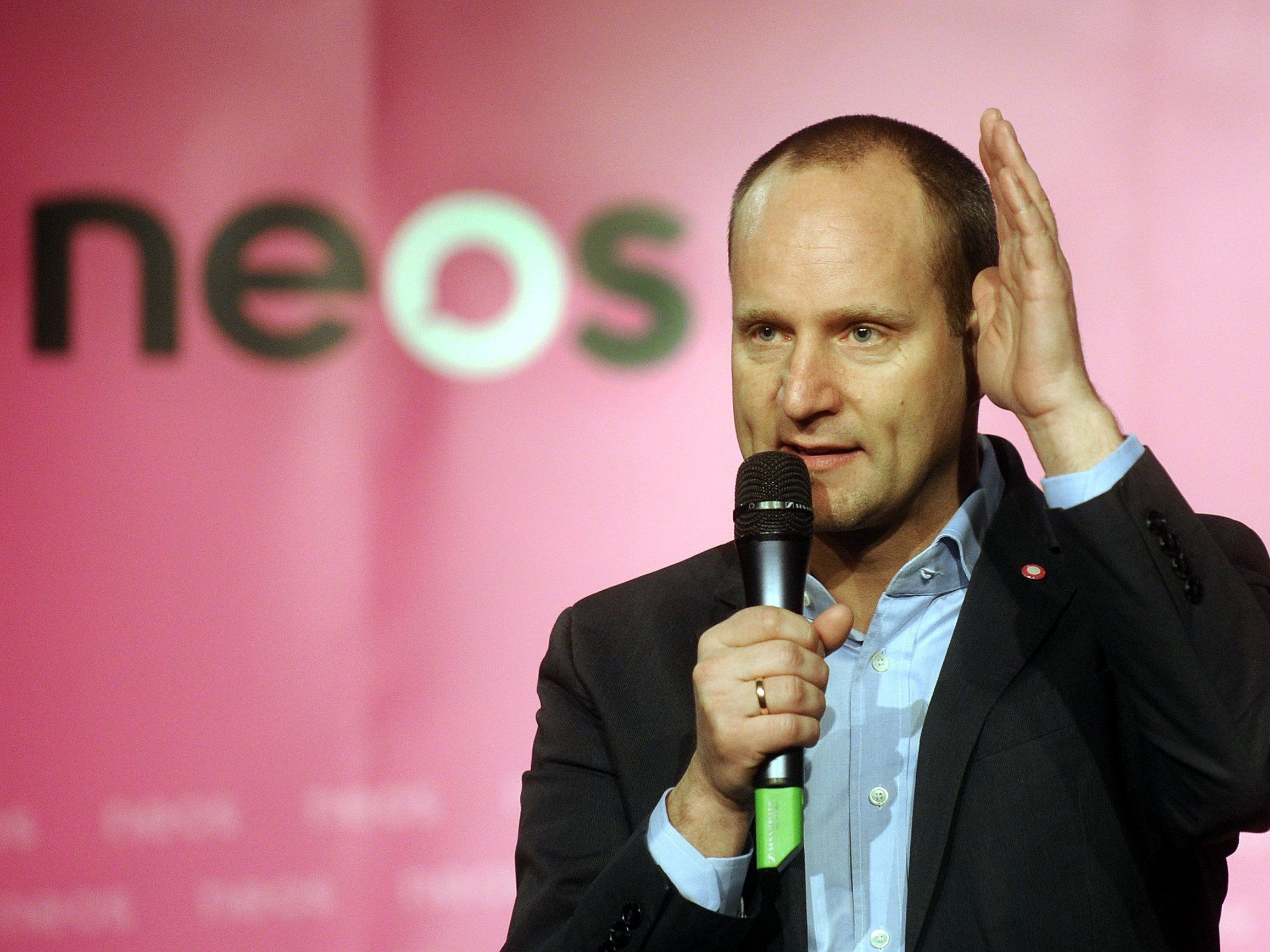 Hat die Unternehmer im Blick: Matthias Strolz. Hat die Unternehmer im Blick: Matthias Strolz.