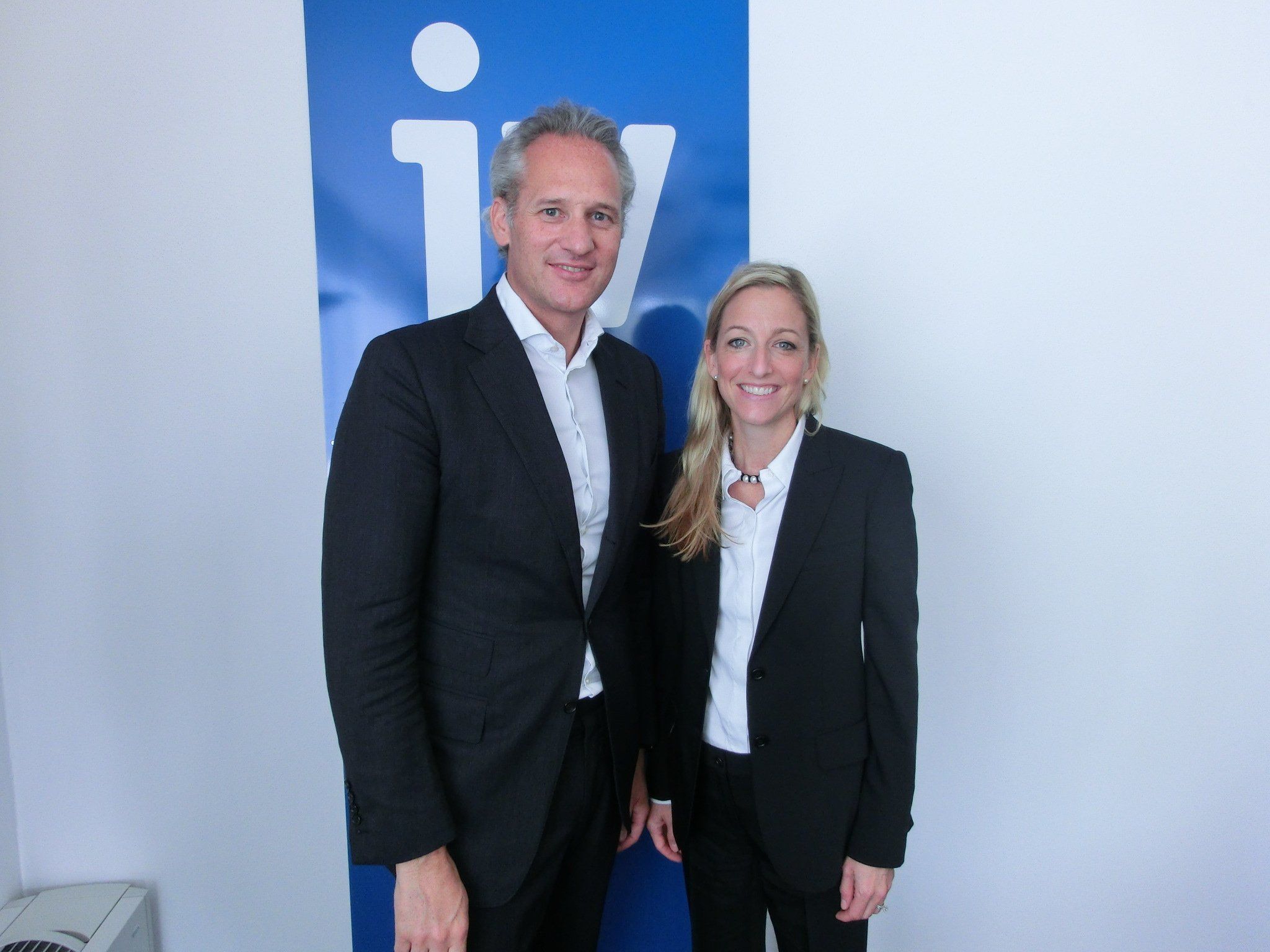 Martin Ohneberg und Alexa Wesner. Martin Ohneberg und Alexa Wesner.