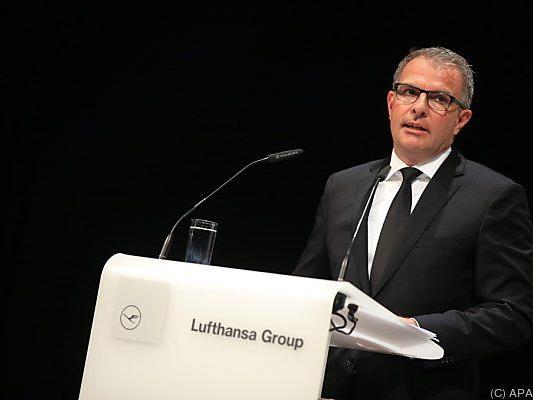 Lufthansa-Chef Spohr erklärte die Sachlage