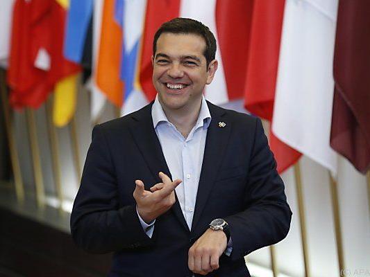 Tsipras freut sich über das gute Gesprächsklima