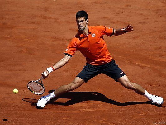 Der Serbe spielt Traumtennis Der Serbe spielt Traumtennis