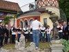 Der Chor vor dem Bell-Schlössle Der Chor vor dem Bell-Schlössle