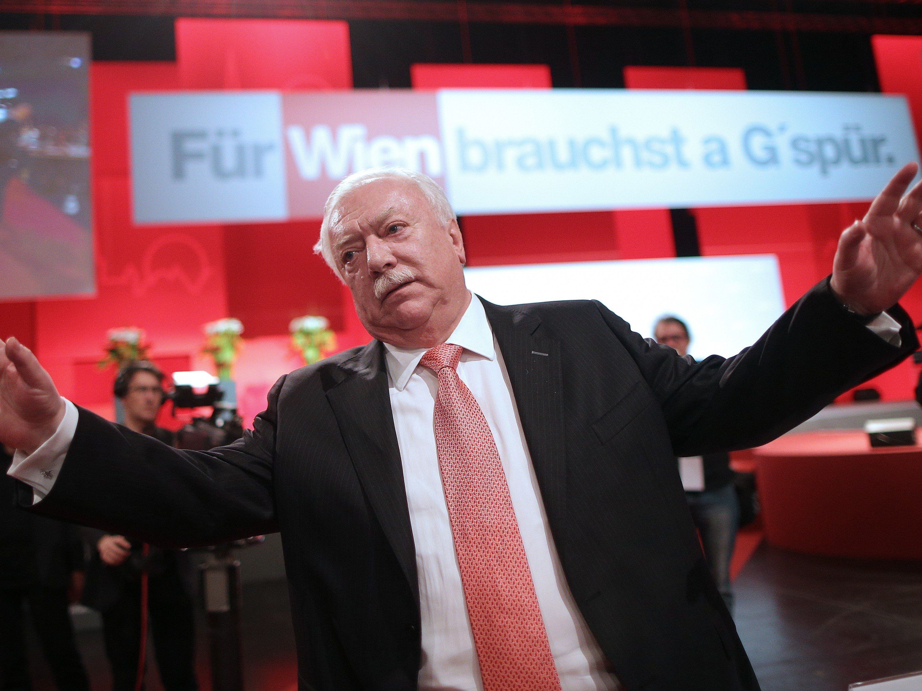 Rot-Blau: Häupl bekräftigt Nein Rot-Blau: Häupl bekräftigt Nein