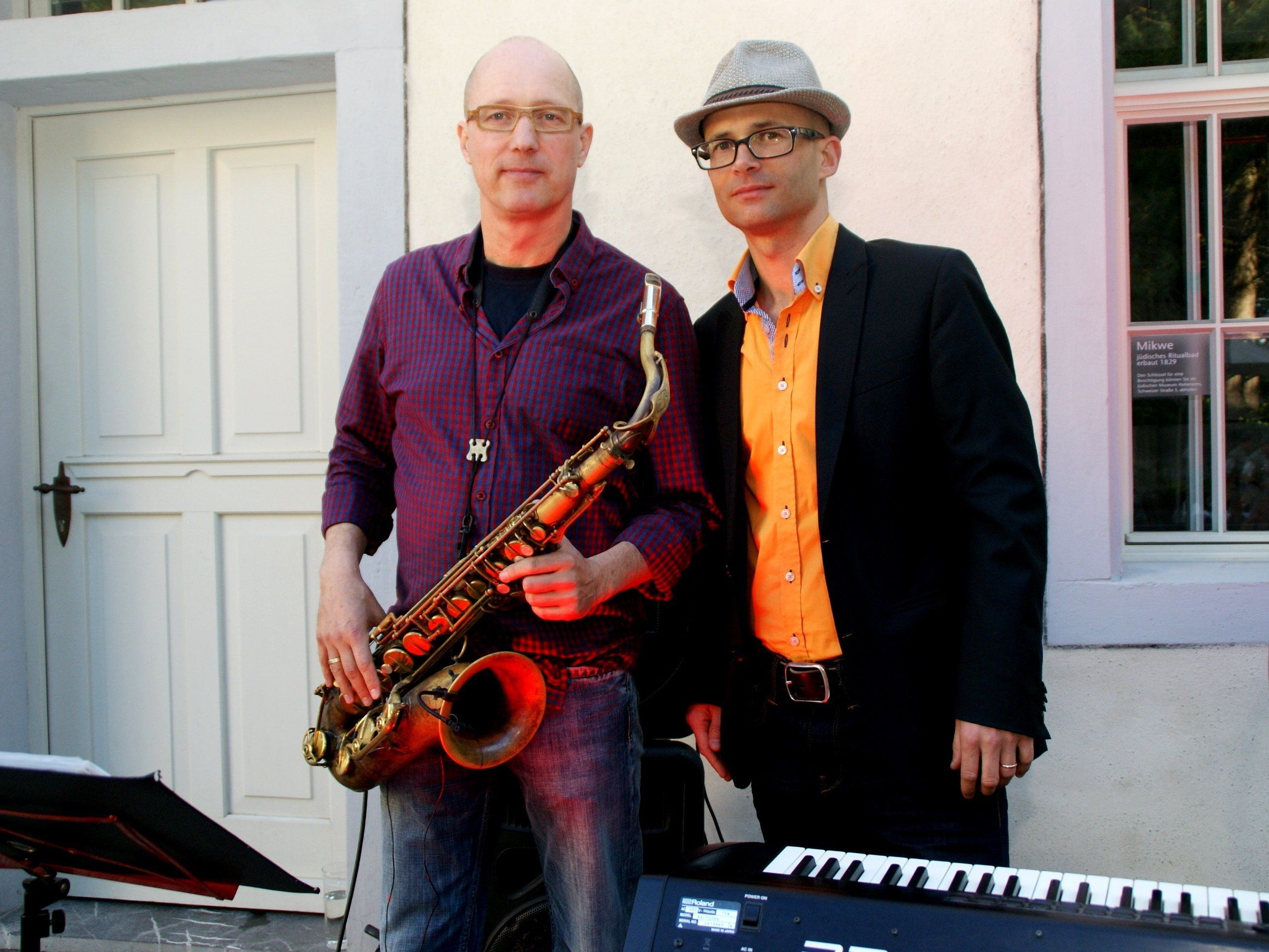 Christof Waibel und Robert Bernhard - ein jazziges Duo Christof Waibel und Robert Bernhard - ein jazziges Duo
