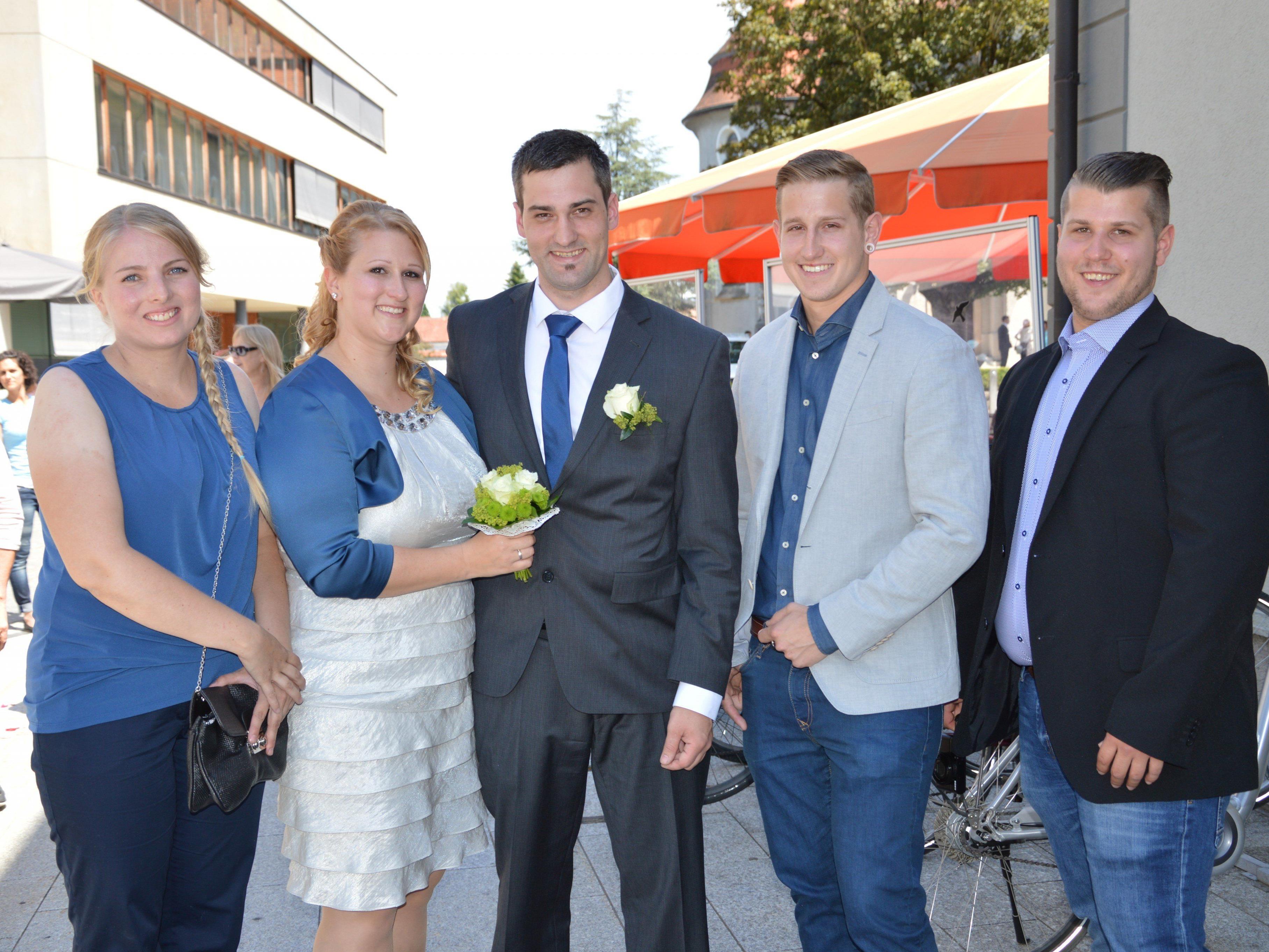 Christina Blum und Florian Bischof haben geheiratet
