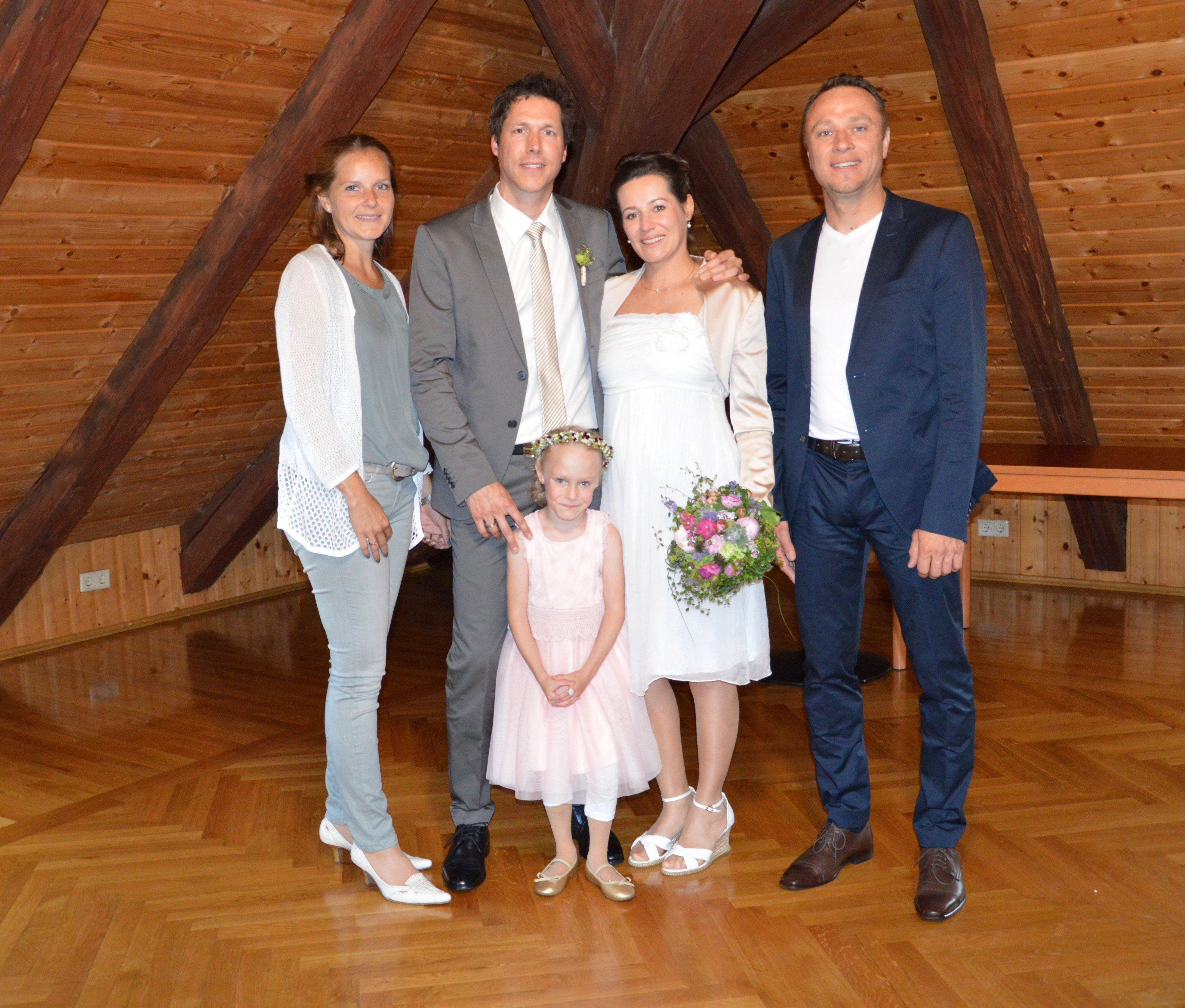 Sarina Bachmair und Wolfgang Moosmann haben geheiratet Sarina Bachmair und Wolfgang Moosmann haben geheiratet