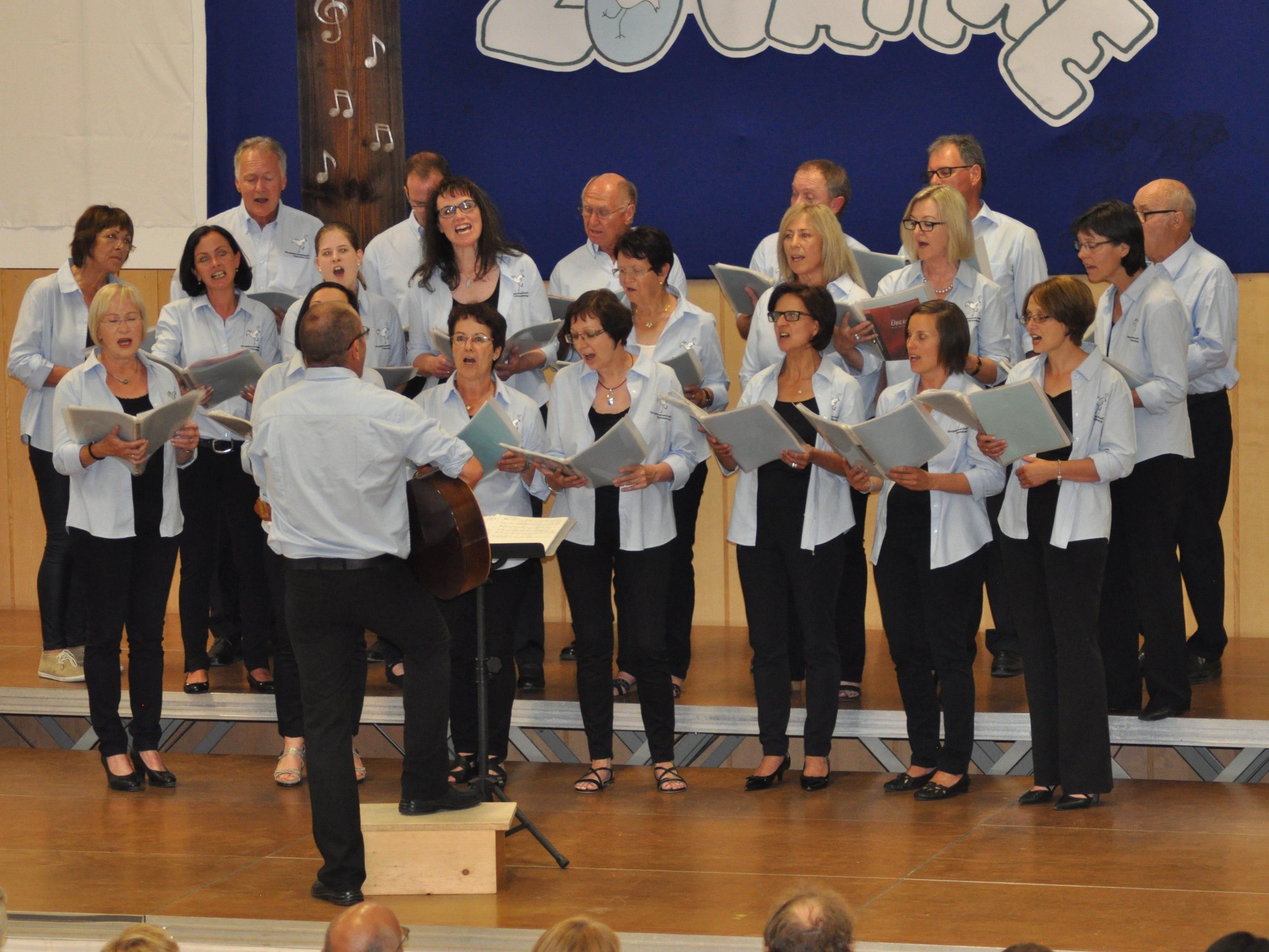 Die Singgemeinschaft Viktorsberg feierte ihr 20 Jahr Jubiläum.