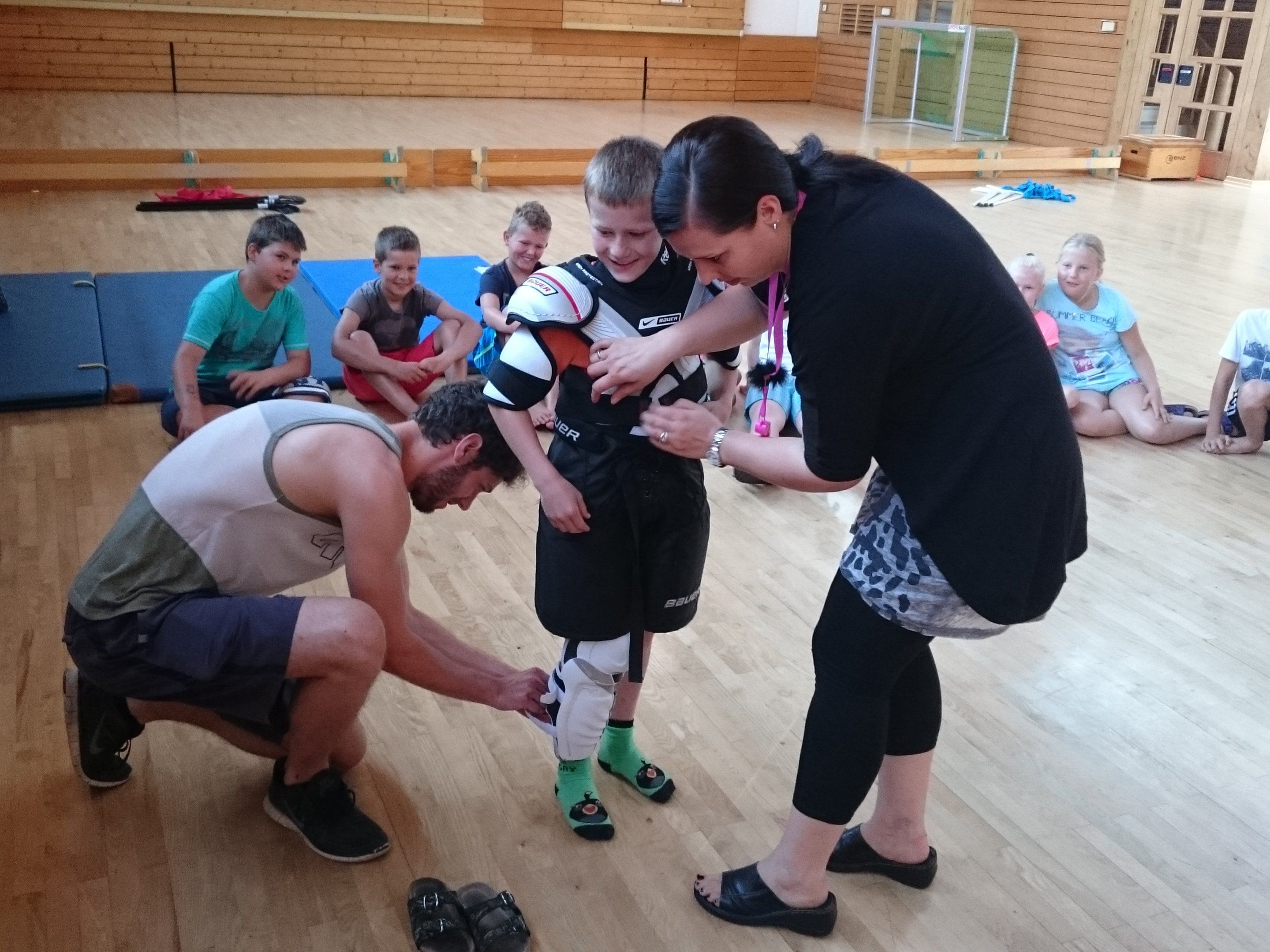 Der EHC Bregenzerwald will die Jugend sehr früh zum Eishockeysport bringen Der EHC Bregenzerwald will die Jugend sehr früh zum Eishockeysport bringen