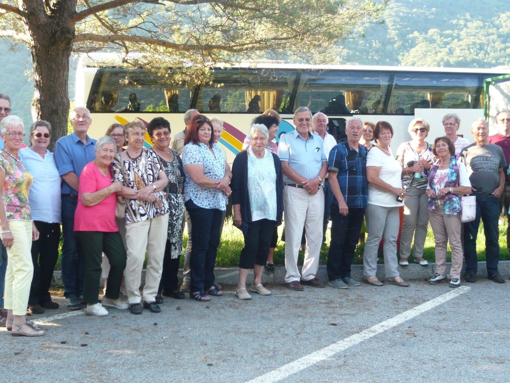 Seniorenring Club 50+ Lustenau auf Genuss und Kulturfahrt