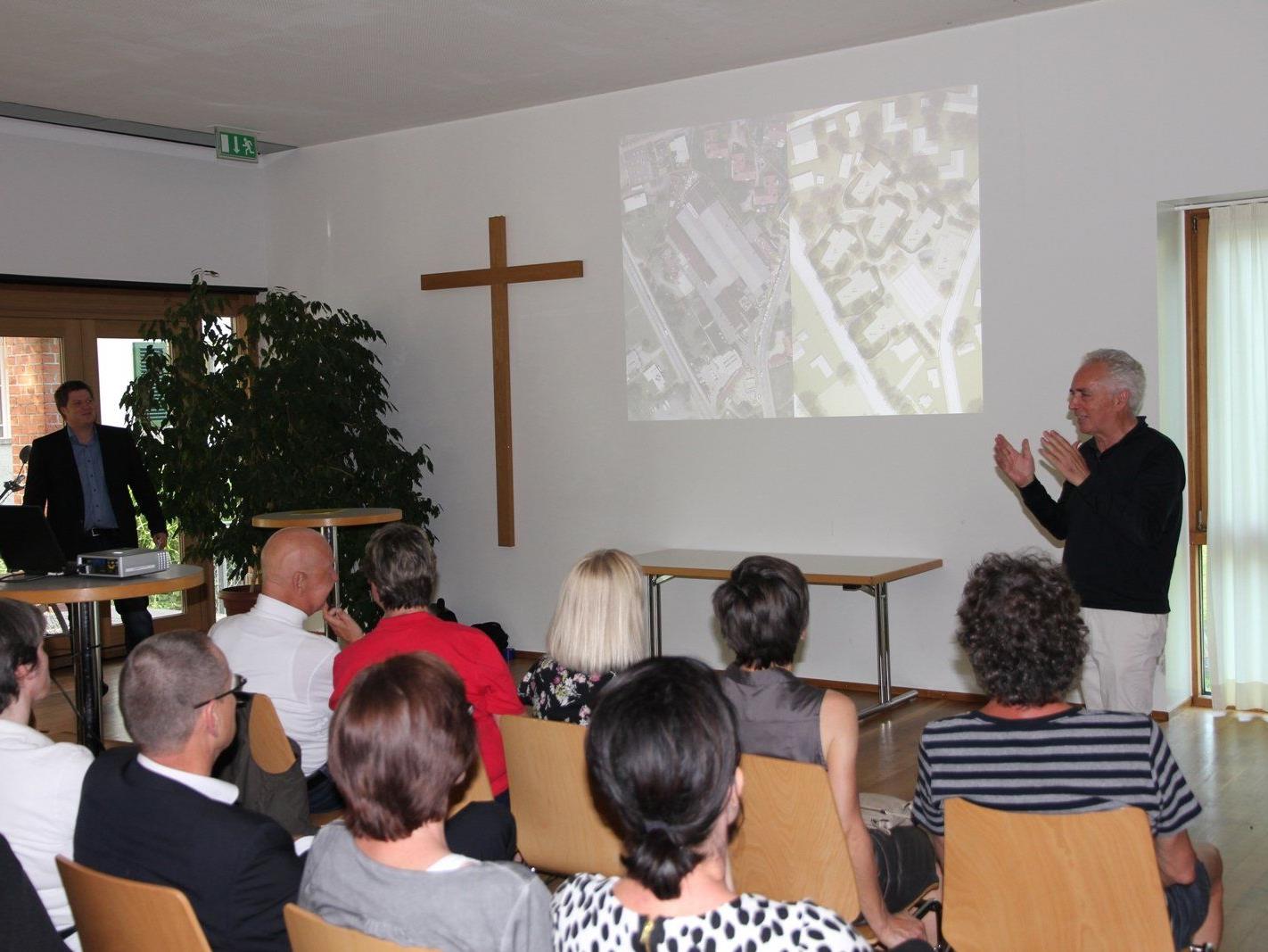 Information und Diskussion über die geplante Bebauung „Bäumlequartier am See“ auf dem ehemaligen Diem-Areal in Lochau.