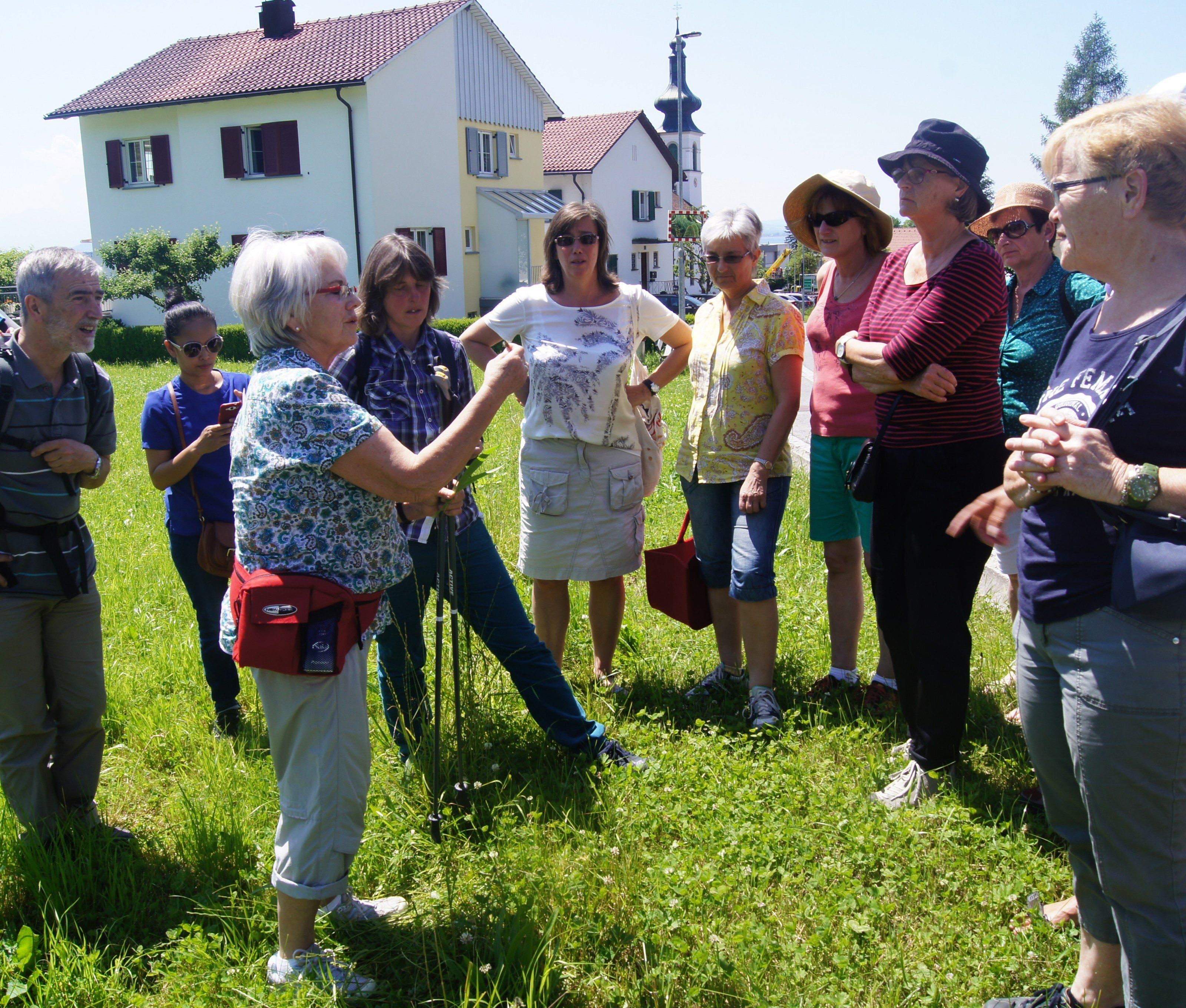 Bei der „Kräuterwanderung“ mit Herma Schmid wurde die Artenvielfalt der Natur zum ganz besonderen Erlebnis. Bei der „Kräuterwanderung“ mit Herma Schmid wurde die Artenvielfalt der Natur zum ganz besonderen Erlebnis.