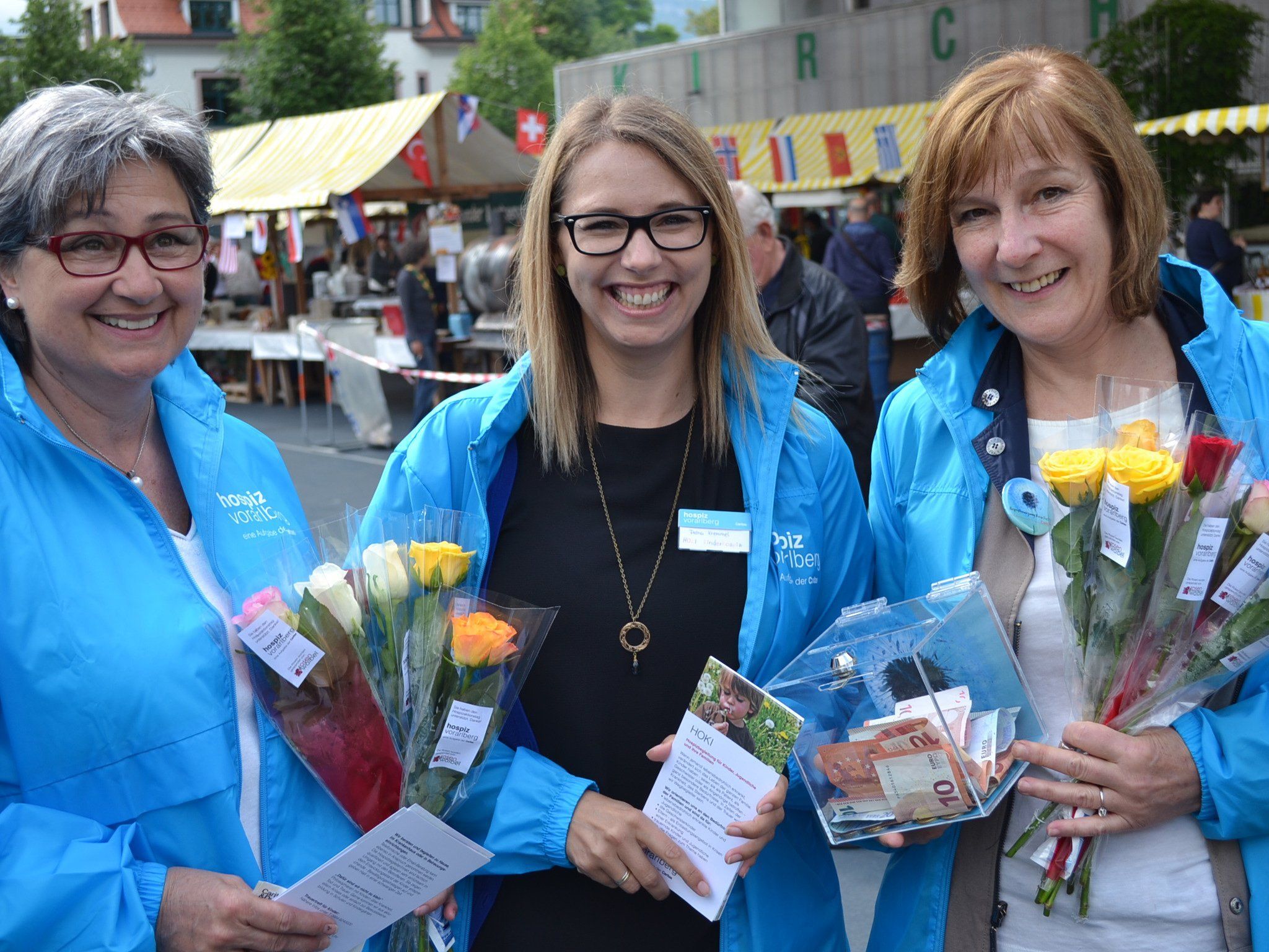 Tatkräftige HelferInnen unterstützten das Hospiz-Team in Lustenau. Tatkräftige HelferInnen unterstützten das Hospiz-Team in Lustenau.