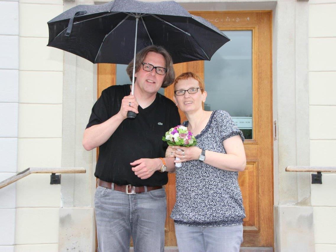 Birgit Schmatz und Hans-Joachim Rohde feierten am 15. Juni ihre Hochzeit