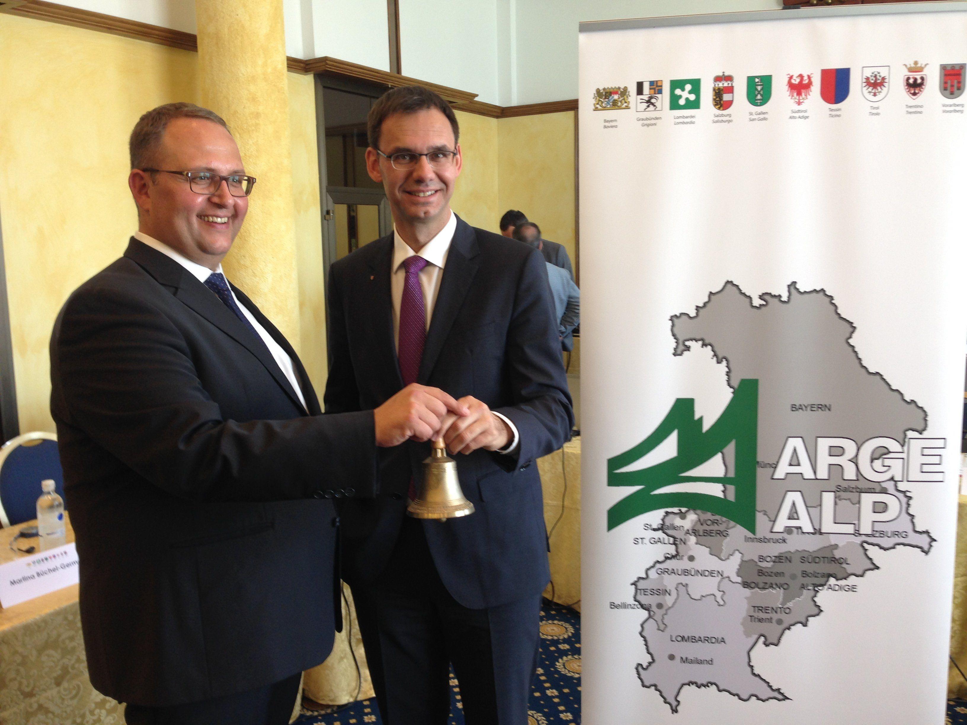 Zum vierten Mal übernimmt Vorarlberg den ARGE ALP-Vorsitz.