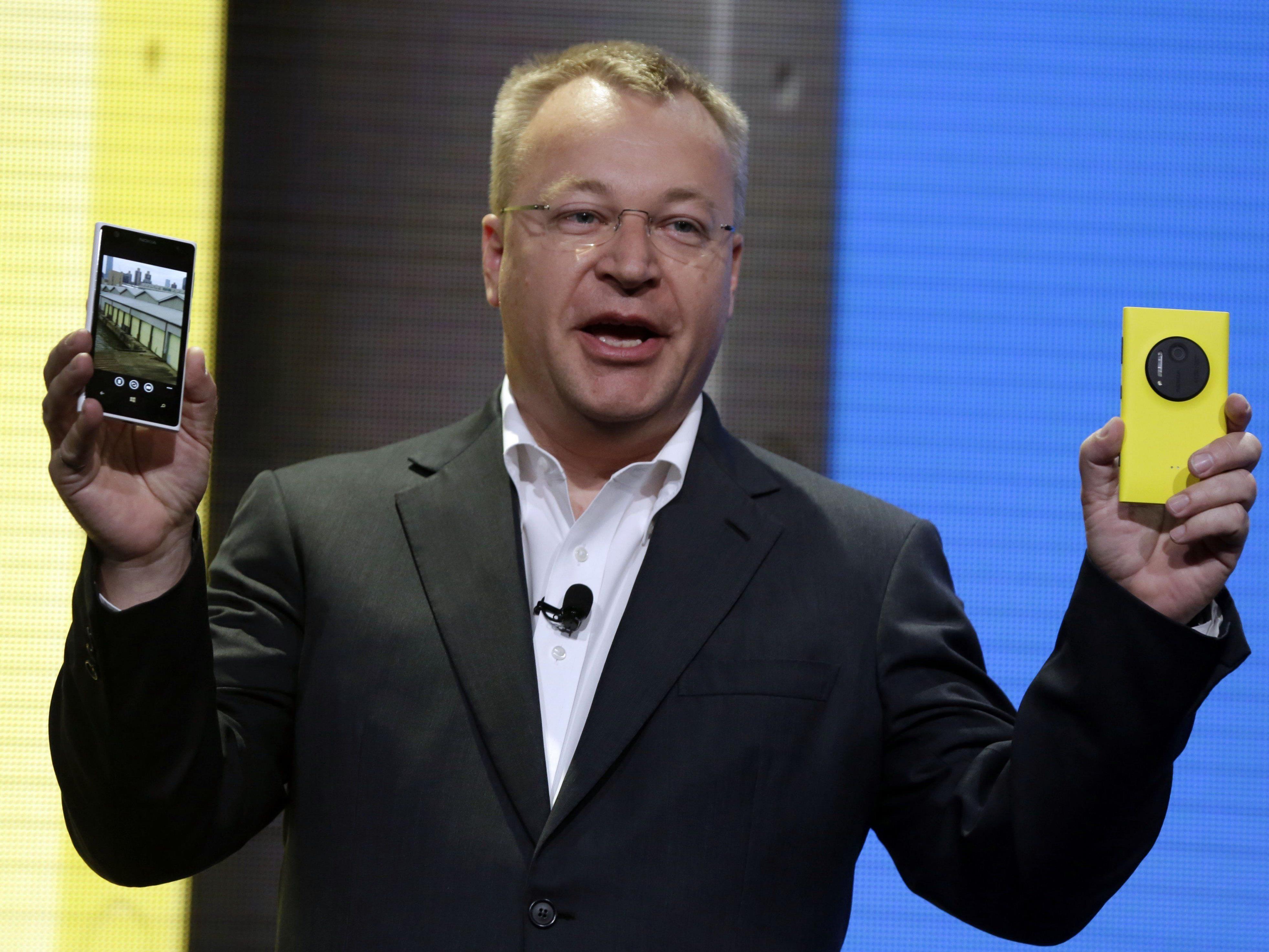 Mit Windows Phone war Elop bei Microsoft nicht sonderlich erfolgreich.