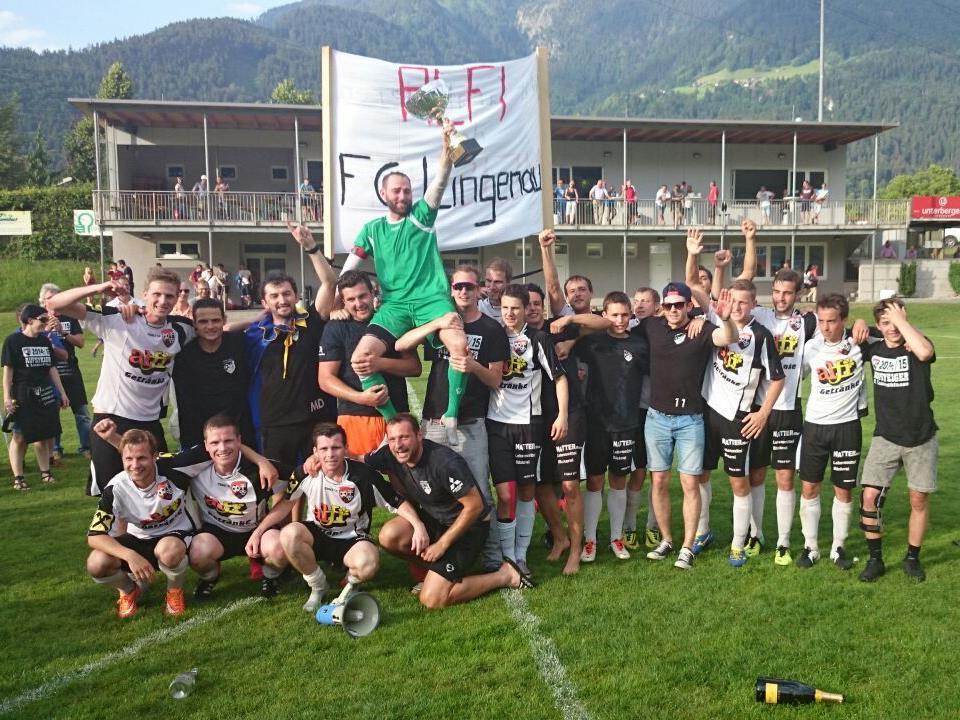 Der FC Lingenau feierte den Meistertitel in der 2. Landesklasse.