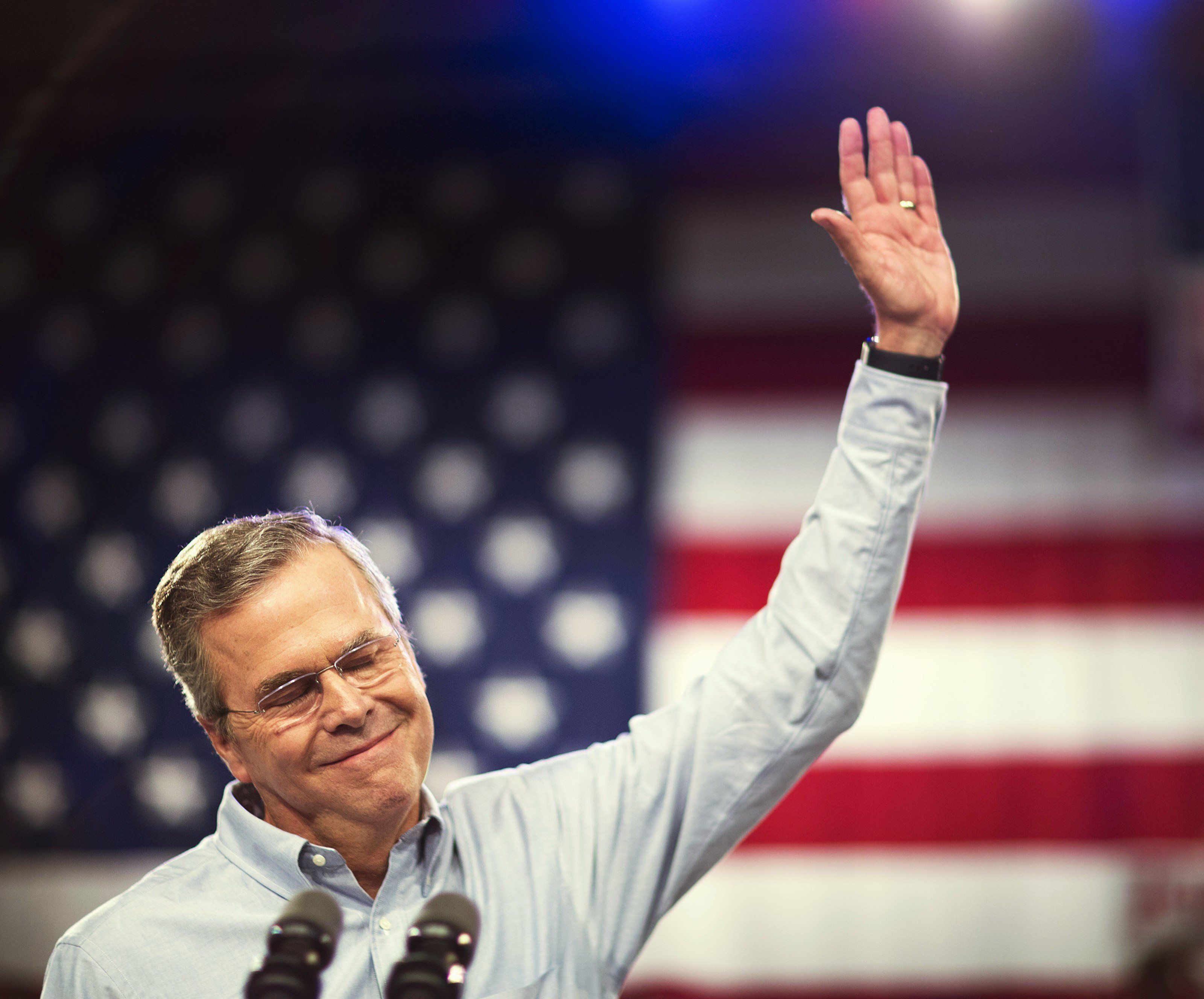 Er will's machen: Jeb Bush kandidiert als dritter der Bush-Dynastie für das Amt des US-Präsidenten. Er will's machen: Jeb Bush kandidiert als dritter der Bush-Dynastie für das Amt des US-Präsidenten.