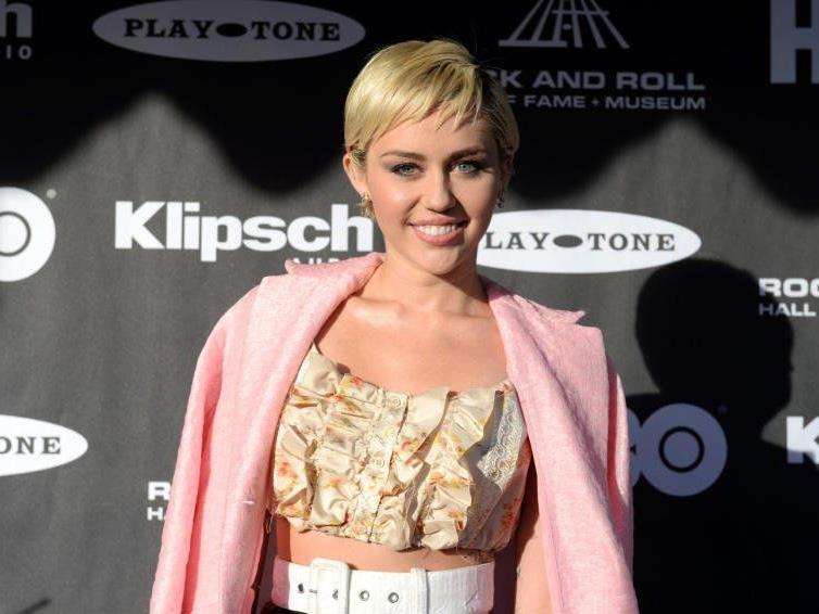 Miley Cyrus zeigt sich gerne freizügig