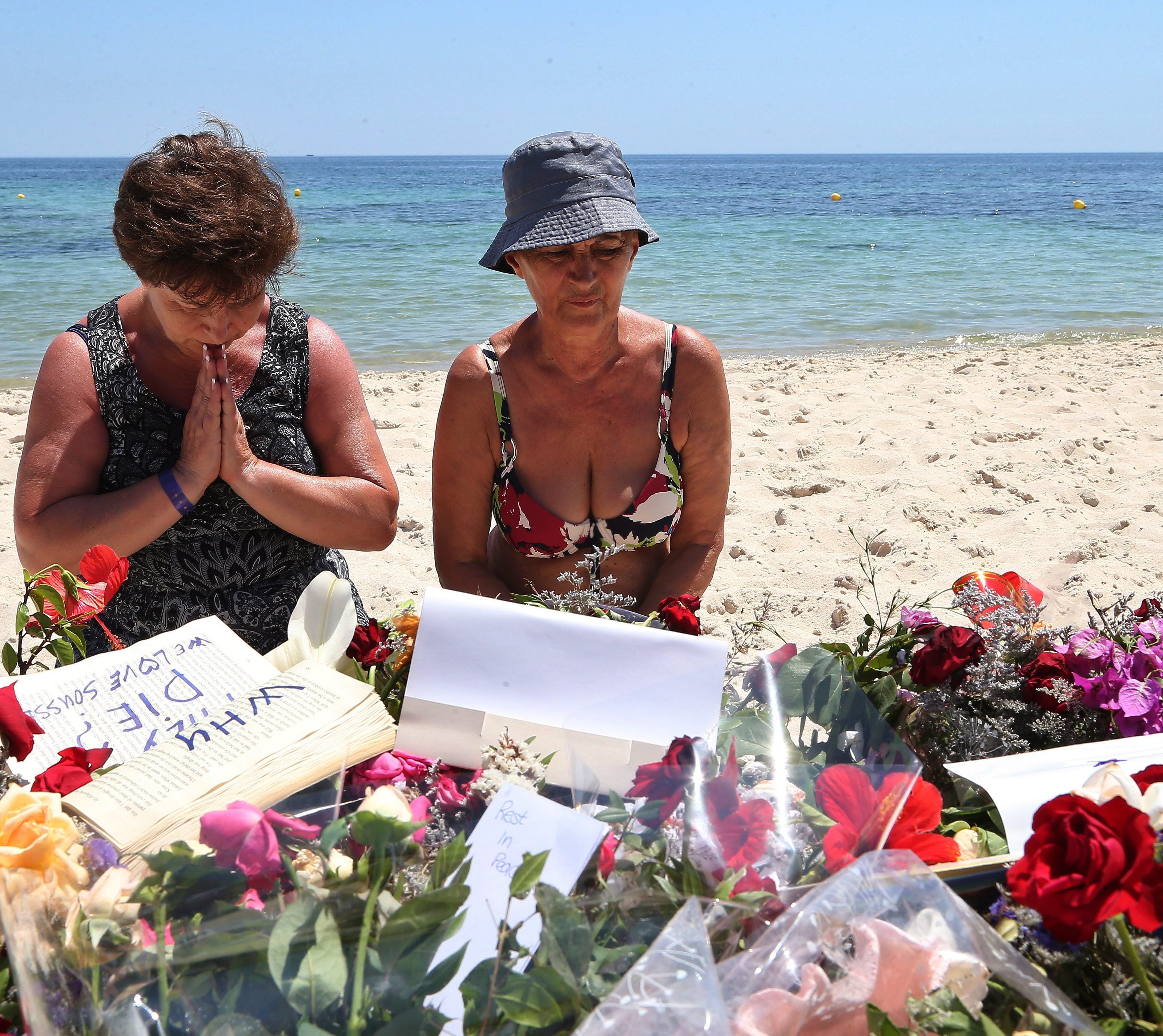 Ein tunesischer Student hatte am Freitag in Sousse 38 Menschen erschossen Ein tunesischer Student hatte am Freitag in Sousse 38 Menschen erschossen
