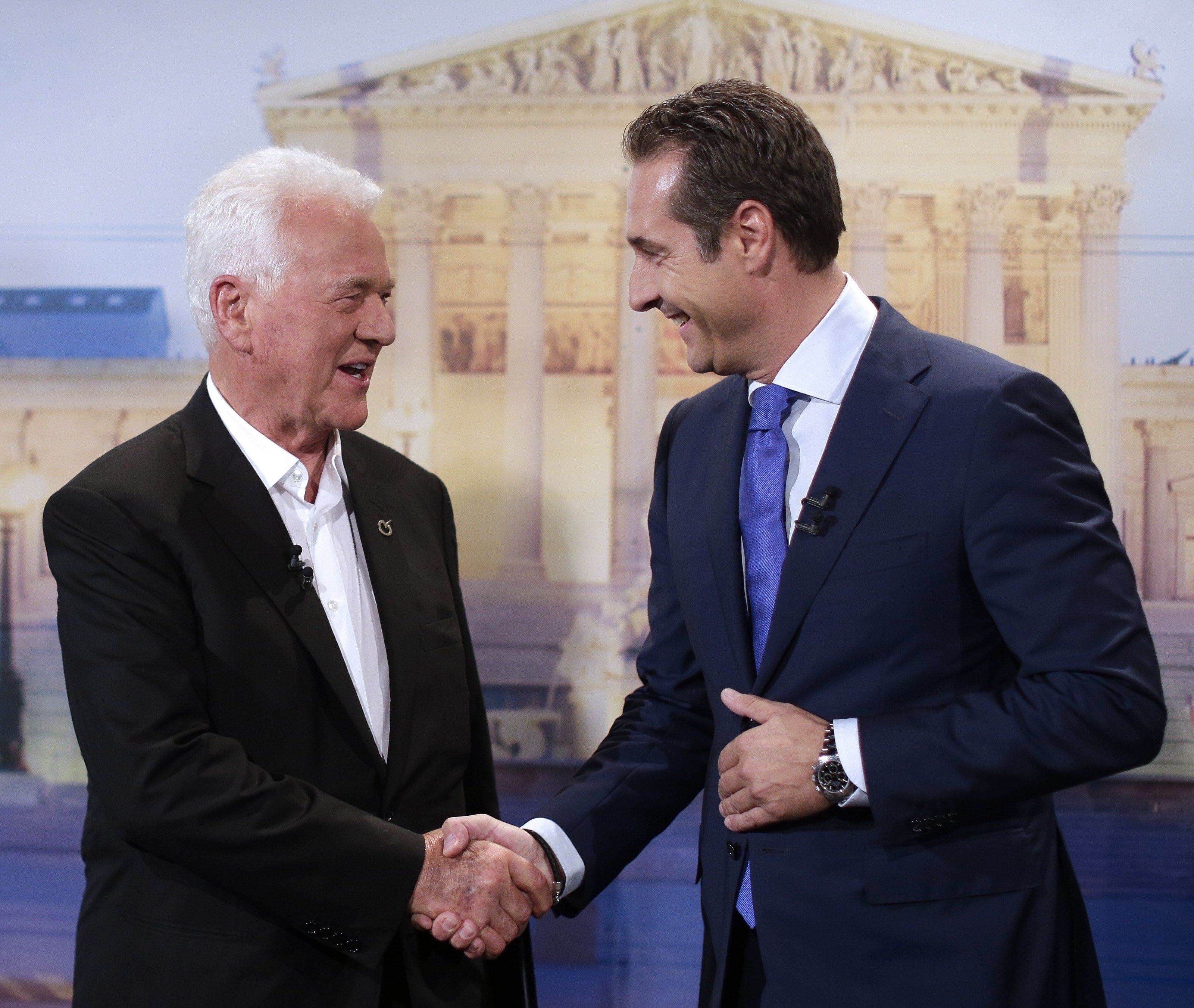 Stronach und Strache verzichten auf Arbeitnehmervertreter. Stronach und Strache verzichten auf Arbeitnehmervertreter.