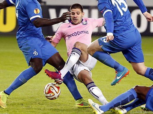 Mitrovic traf regelmäßig für Anderlecht Mitrovic traf regelmäßig für Anderlecht