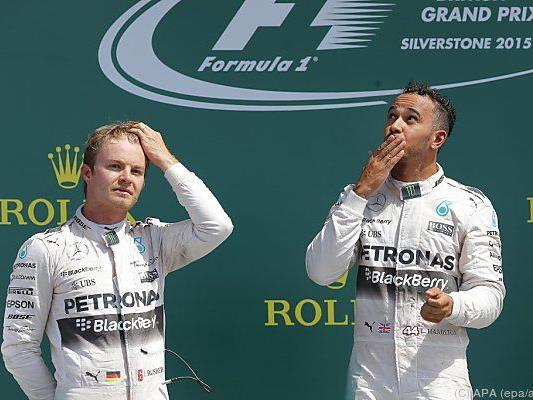 Das WM-Duell zwischen Hamilton und Rosberg spielt untergeordnete Rolle