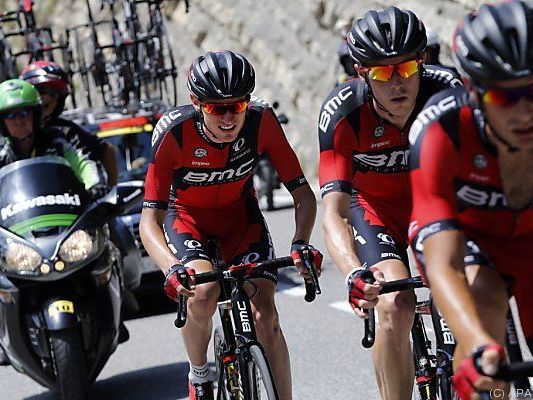 Tejay van Garderen gab geschwächt auf Tejay van Garderen gab geschwächt auf