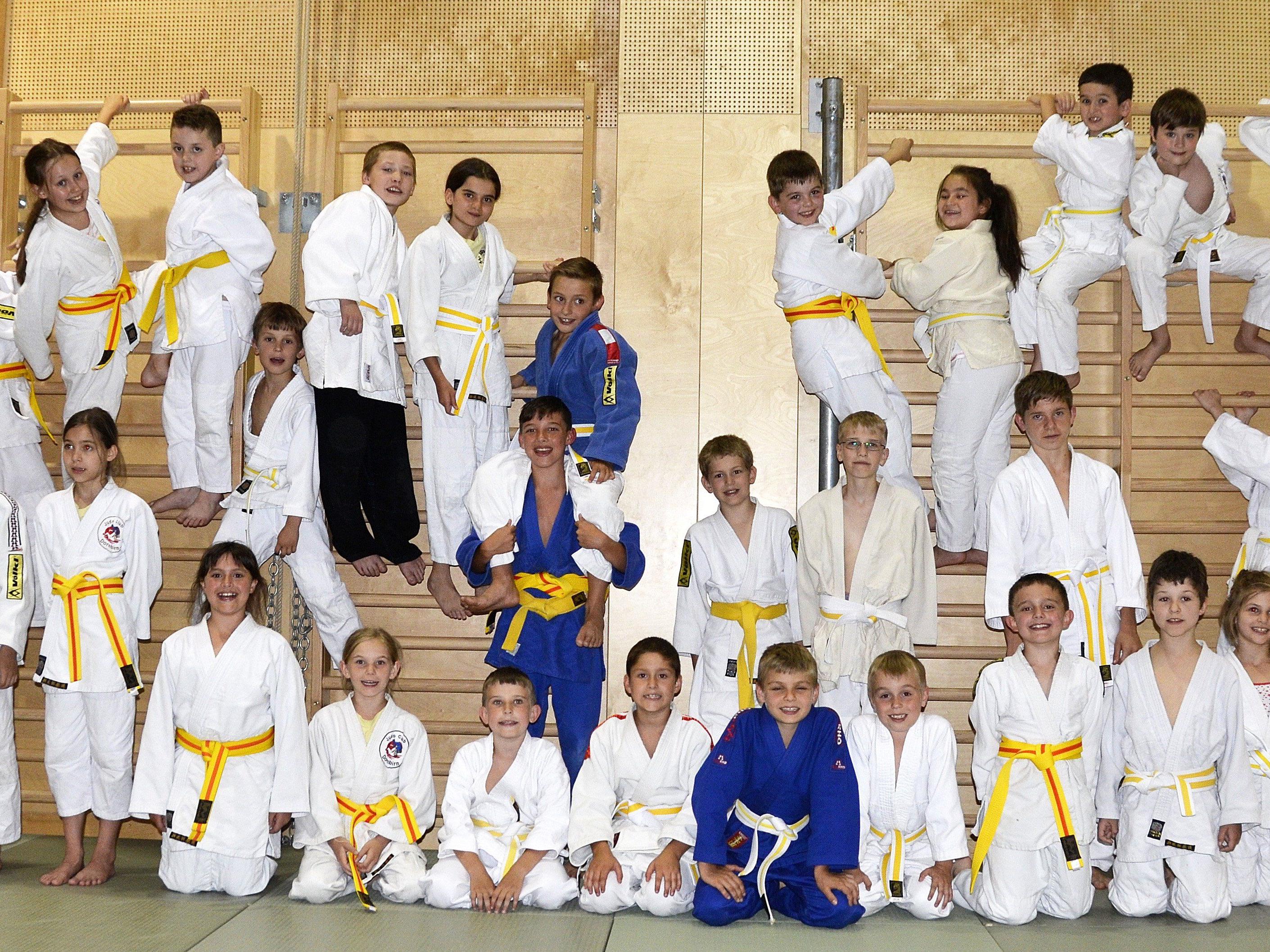 Der Judoclub Dornbirn ist stolz auf seinen erfolgreichen Nachwuchs.