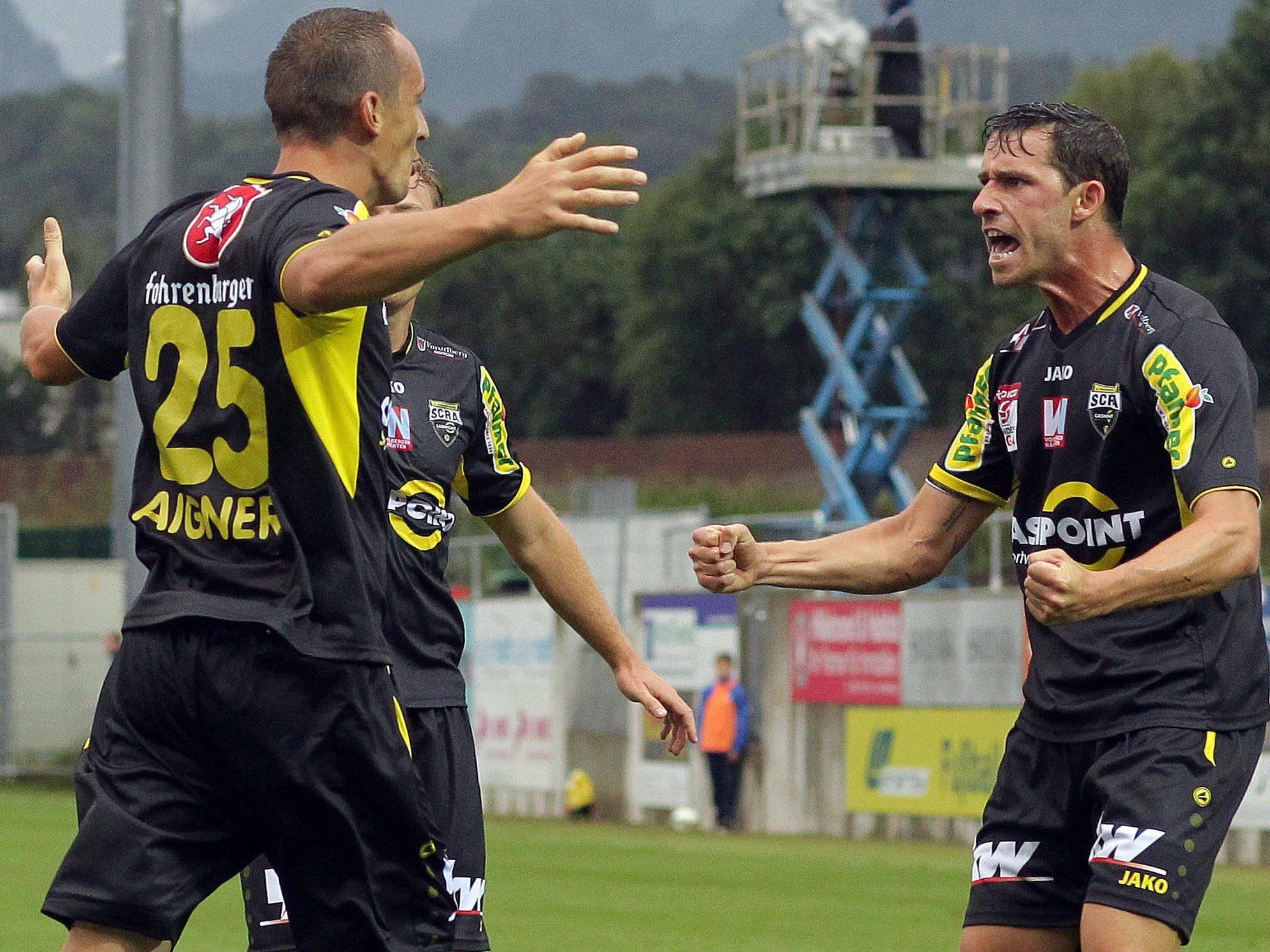 Altach feiert am Donnerstag Europacup-Premiere. Altach feiert am Donnerstag Europacup-Premiere.