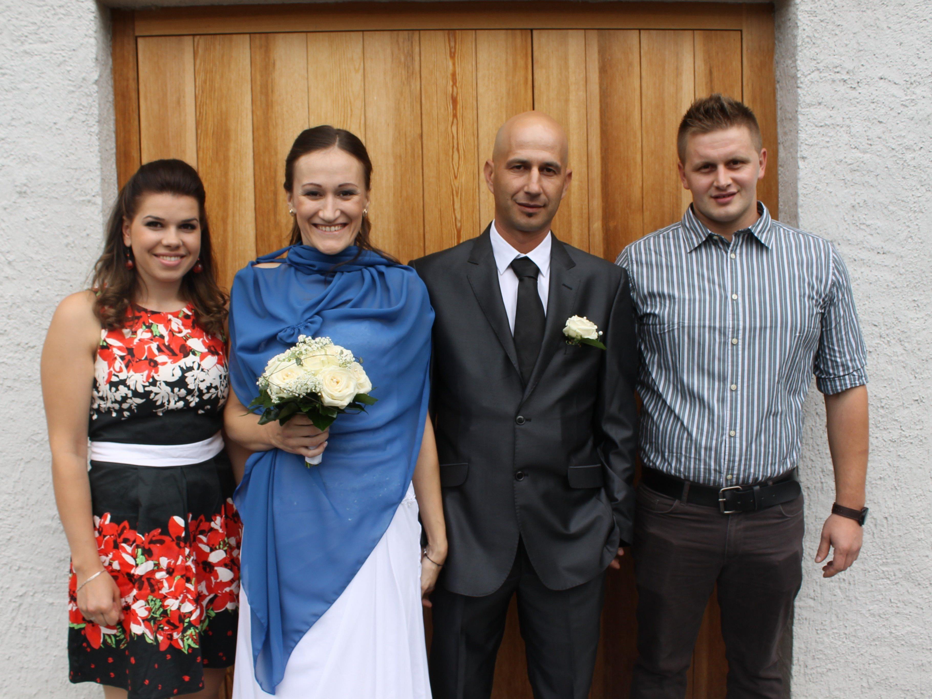 Hatidza Osmanovic und Iso Salihovic haben geheiratet