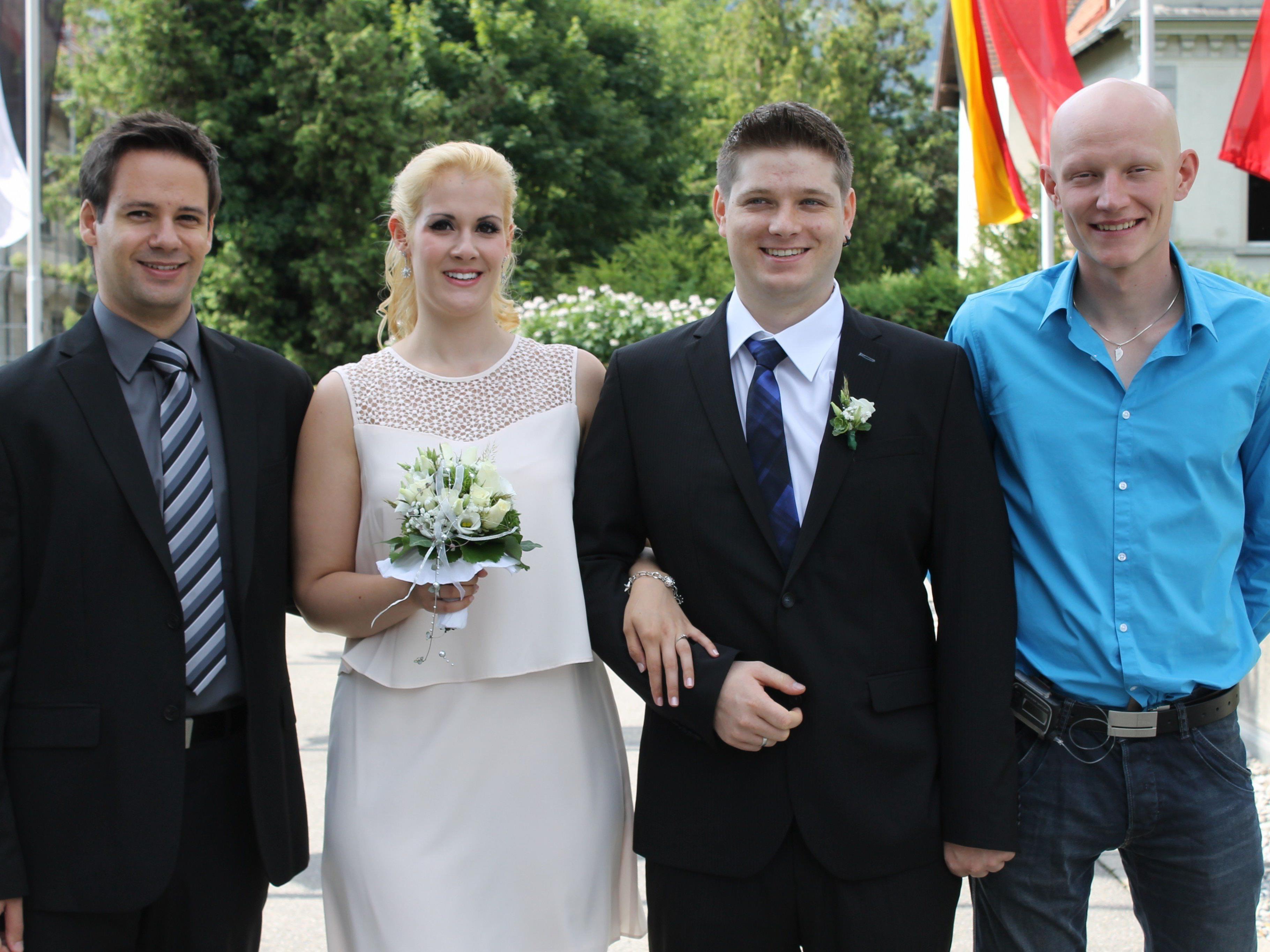 Ramona Schmidt und Hans-Peter Studer haben geheiratet