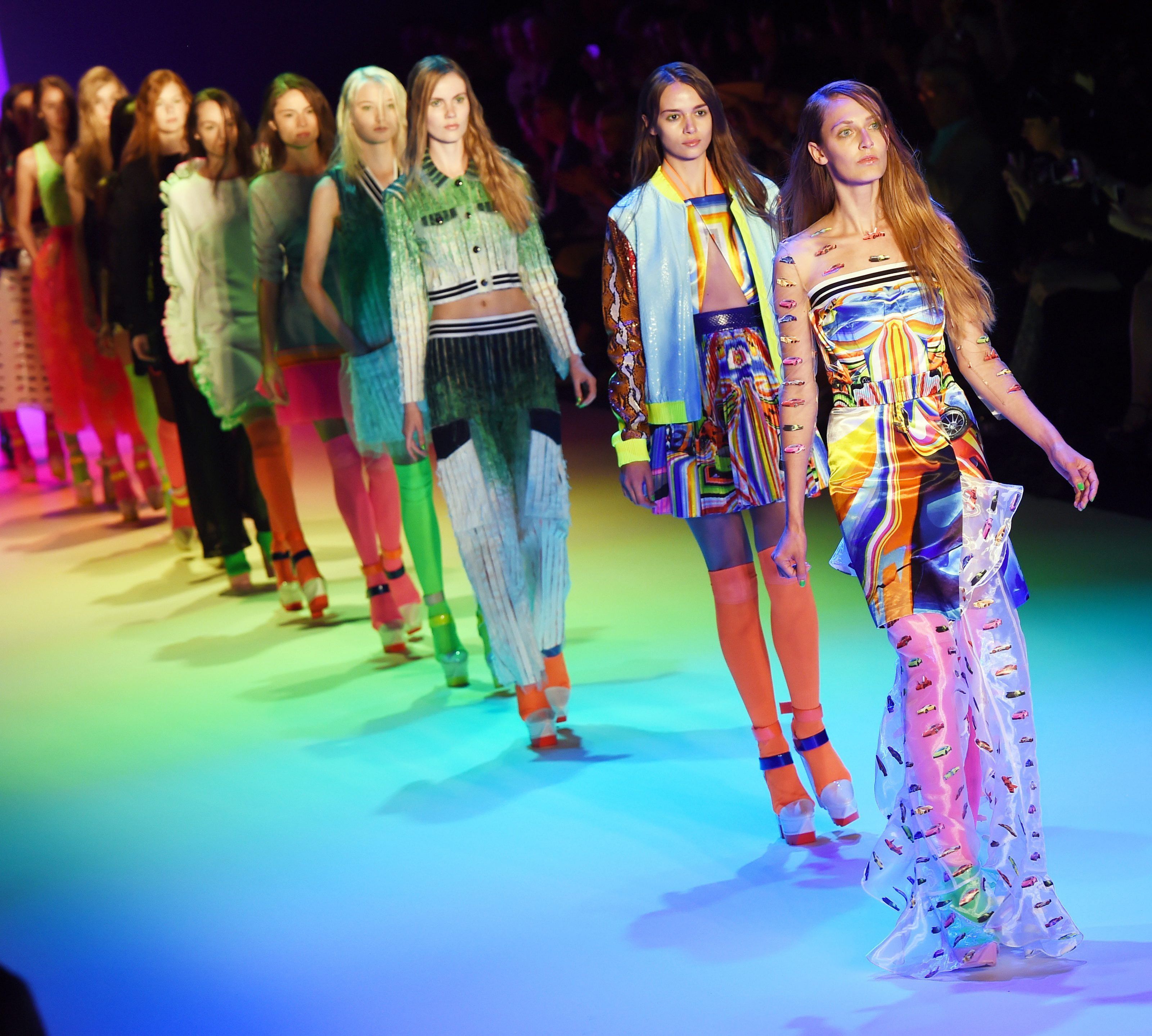 Michael Michalsky und Emre Erdemoglu liebten es blumig und bunt. Michael Michalsky und Emre Erdemoglu liebten es blumig und bunt.