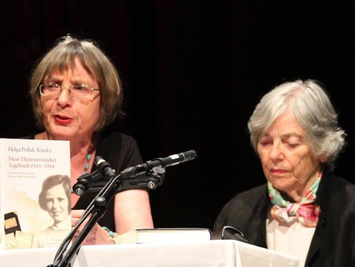 Herausgeberin Hannelore Brenner und Zeitzeugin Helga Kinsky-Pollak im Gespräch über eine Zeit, die nie vergessen werden darf.