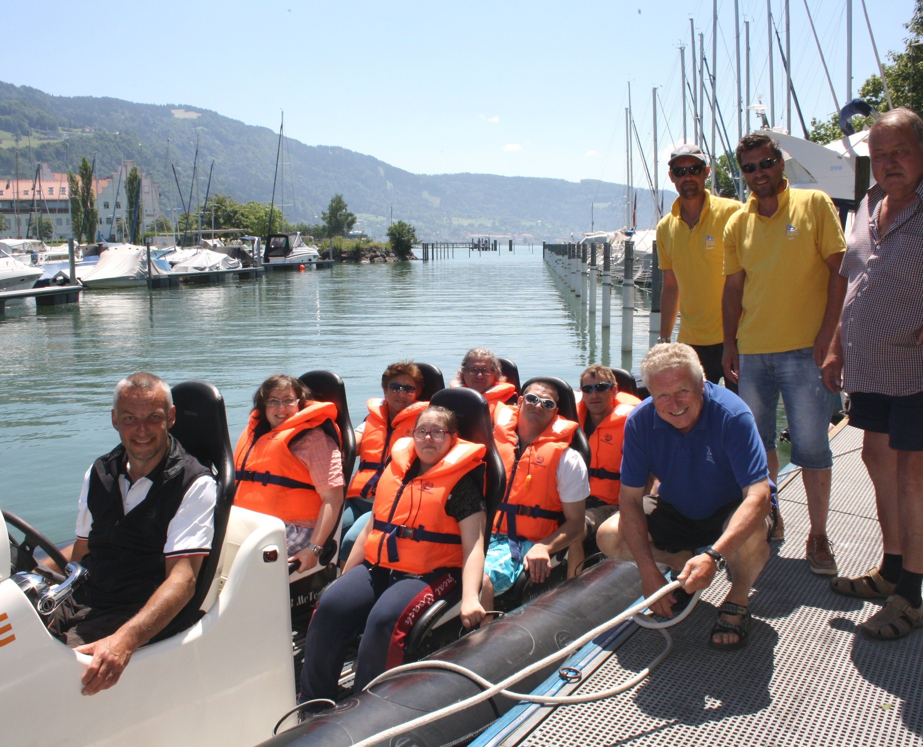 Die rasante Fahrt auf dem Bodensee mit der „Hoppetosse“ und Kapitän Jörg Leonhardt wurde für alle Teilnehmer auch in diesem Jahr wieder zu einem unvergesslichen Erlebnis.